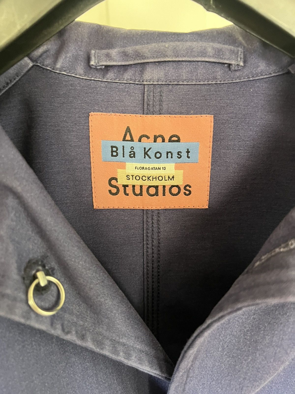 Acne Studios Acne Studios Blå Konst Jacket Size US S / EU 44-46 / 1 - 7 Thumbnail