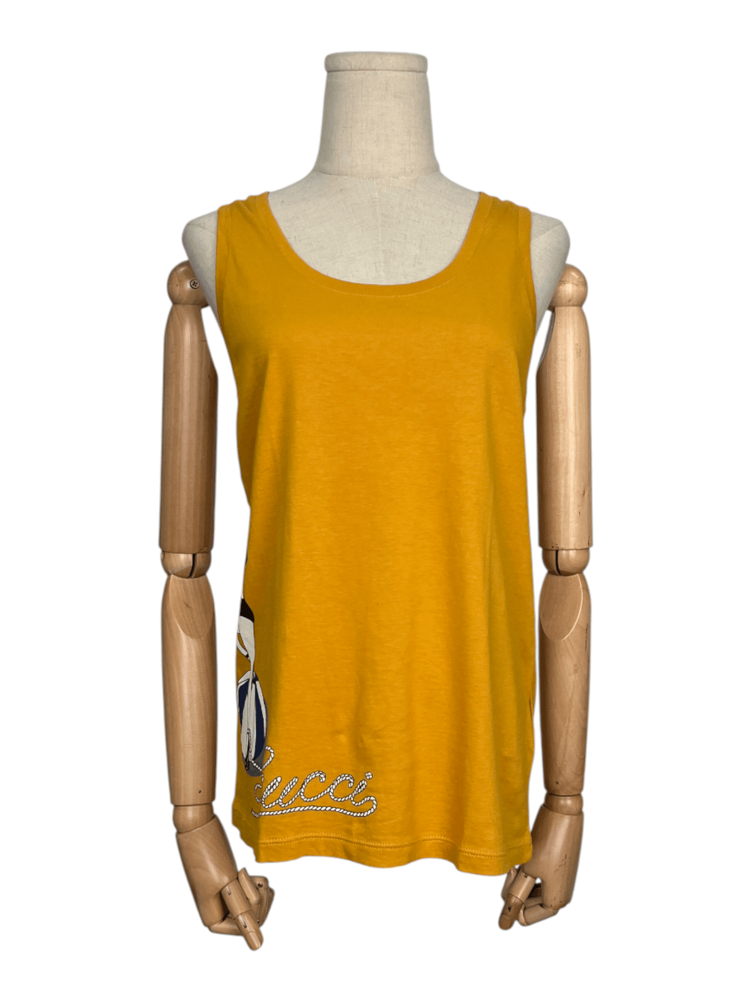 Gucci Gucci Mustard Yellow Tank Top Size XS / US 0-2 / IT 36-38 - 1 Thumbnail