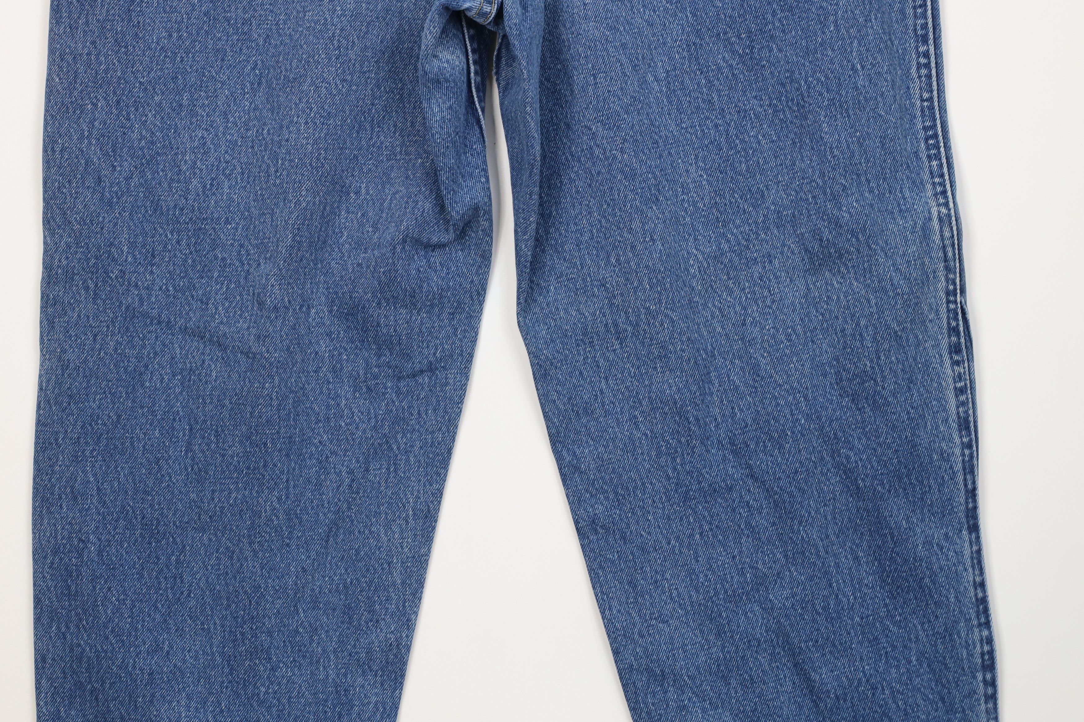 Lee Vintage 80s 90s Lee Relaxed Fit Tapered Leg Jeans Blue USA Size 32" / US 10 / IT 46 - 14 Thumbnail