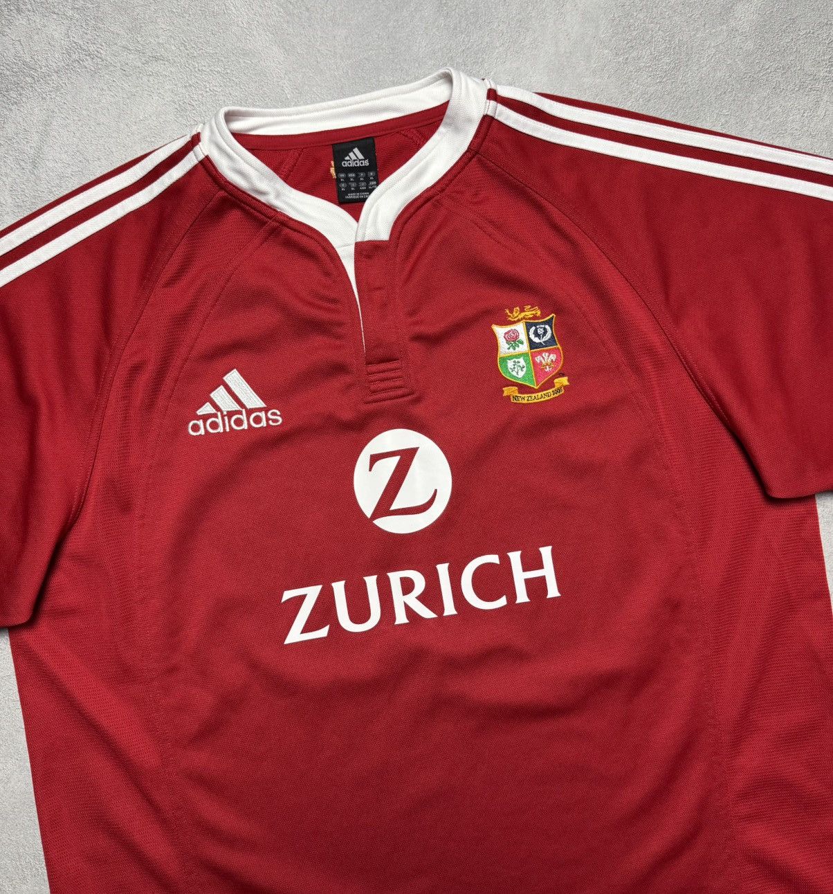 Adidas New Zealand Zurich 2005 Rugby Shirt Jersey Adidas Size US XL / EU 56 / 4 - 3 Thumbnail
