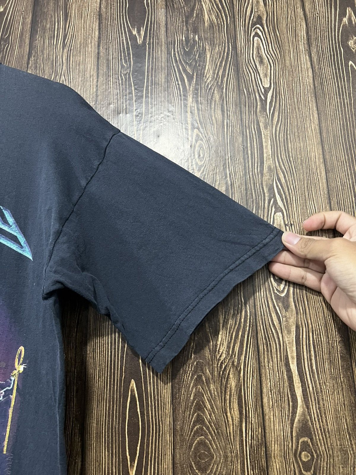 Band Tees × Vintage Vintage 90s Gammaray Band Distressed Tshirt Size US L / EU 52-54 / 3 - 7 Thumbnail