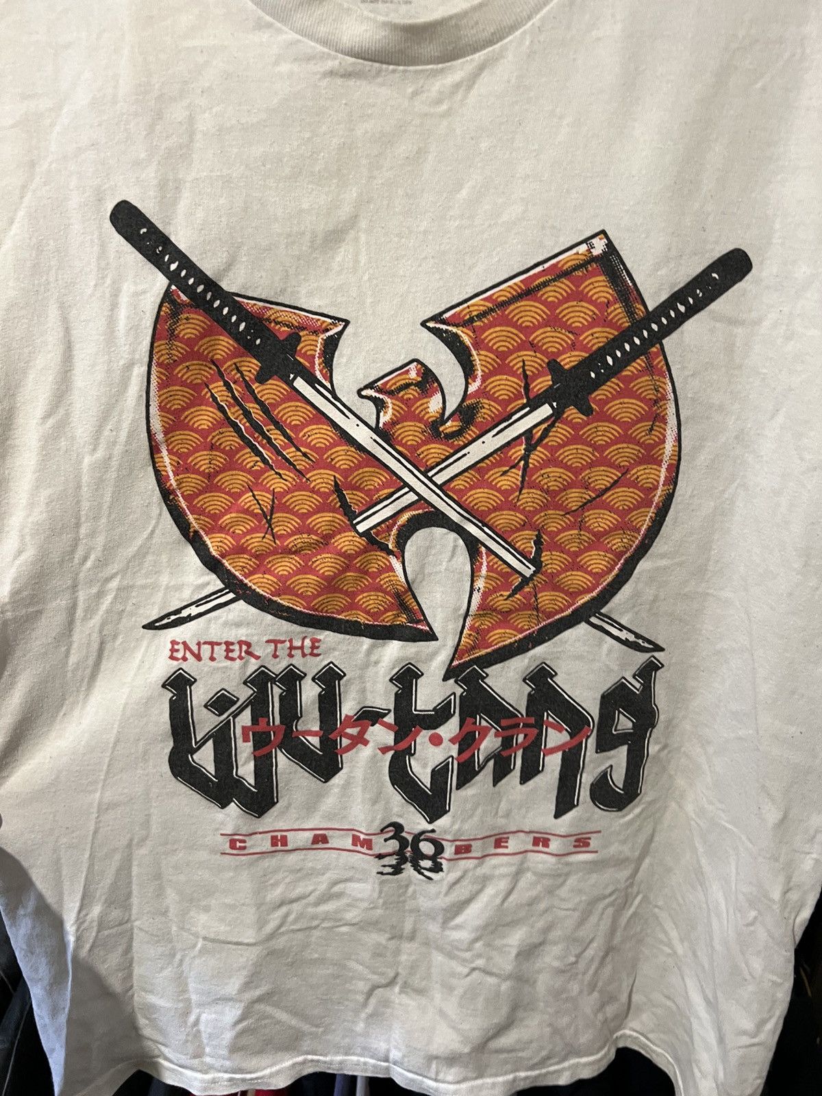 Wu-Tang Clan VINTAGE ENTER THE WU TANG CLAN CHAM 36 BERS GRAPHIC T SHIRT Size US S / EU 44-46 / 1 - 2 Thumbnail