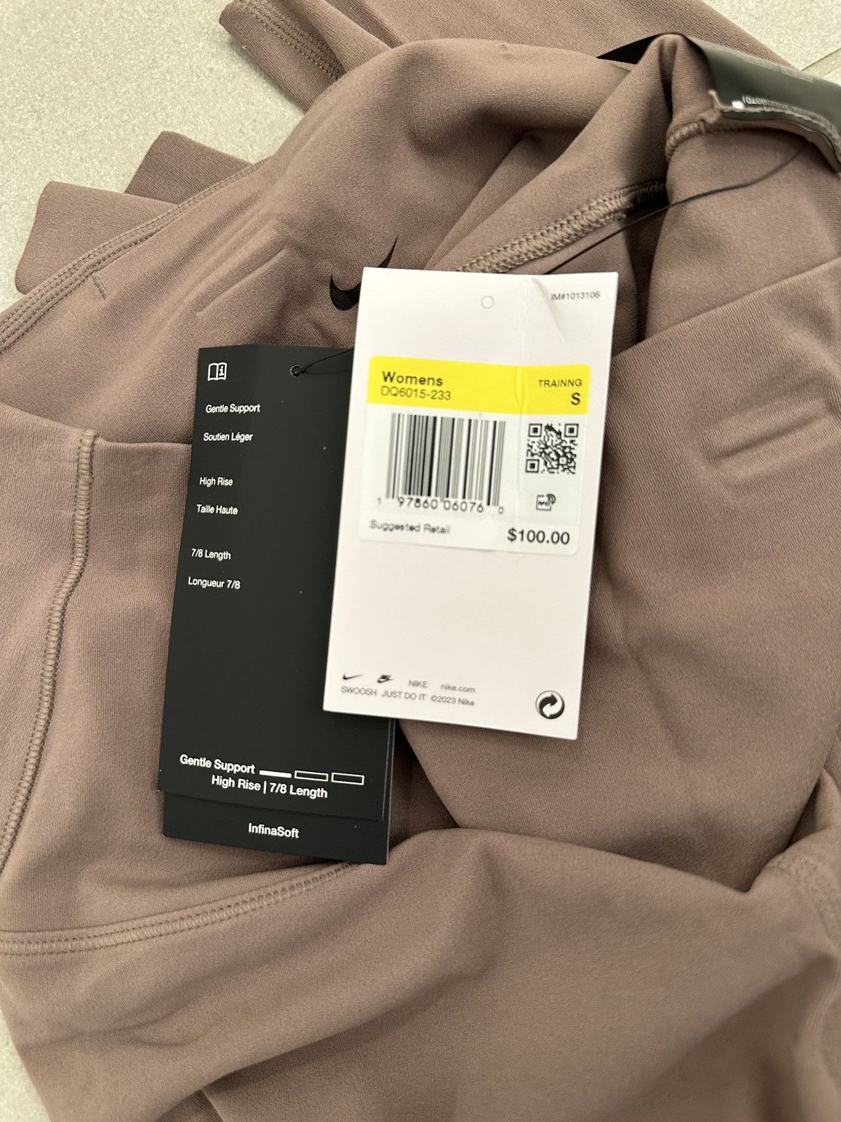 Nike Nike Zenvy Women's High-Waisted Full-Length Leggings Size 27" / US 4 / IT 40 - 13 Thumbnail