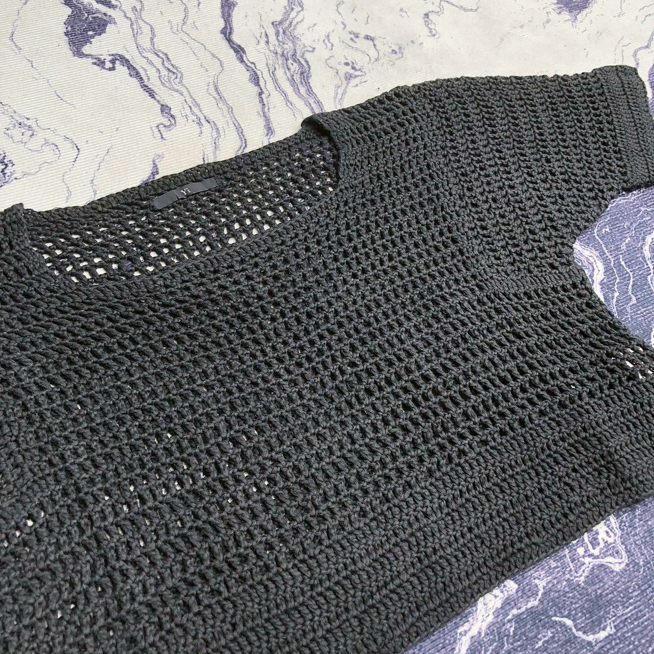 Y's Extremely rare Y’s by Yohji Yamamoto open-knit top Size S / US 4 / IT 40 - 2 Thumbnail