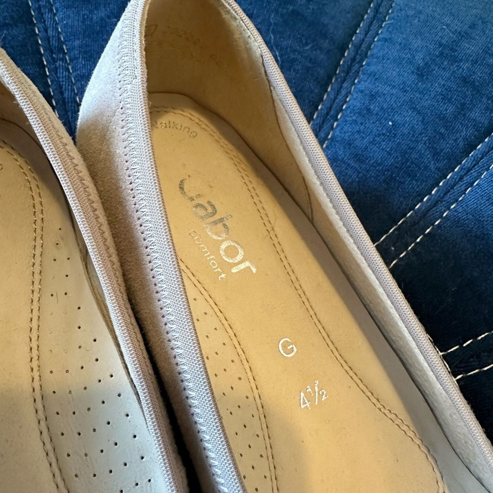 Other Gabor Italian Ballerina Flat Rose Light Pink Size US 7.5 / IT 37.5 - 3 Thumbnail