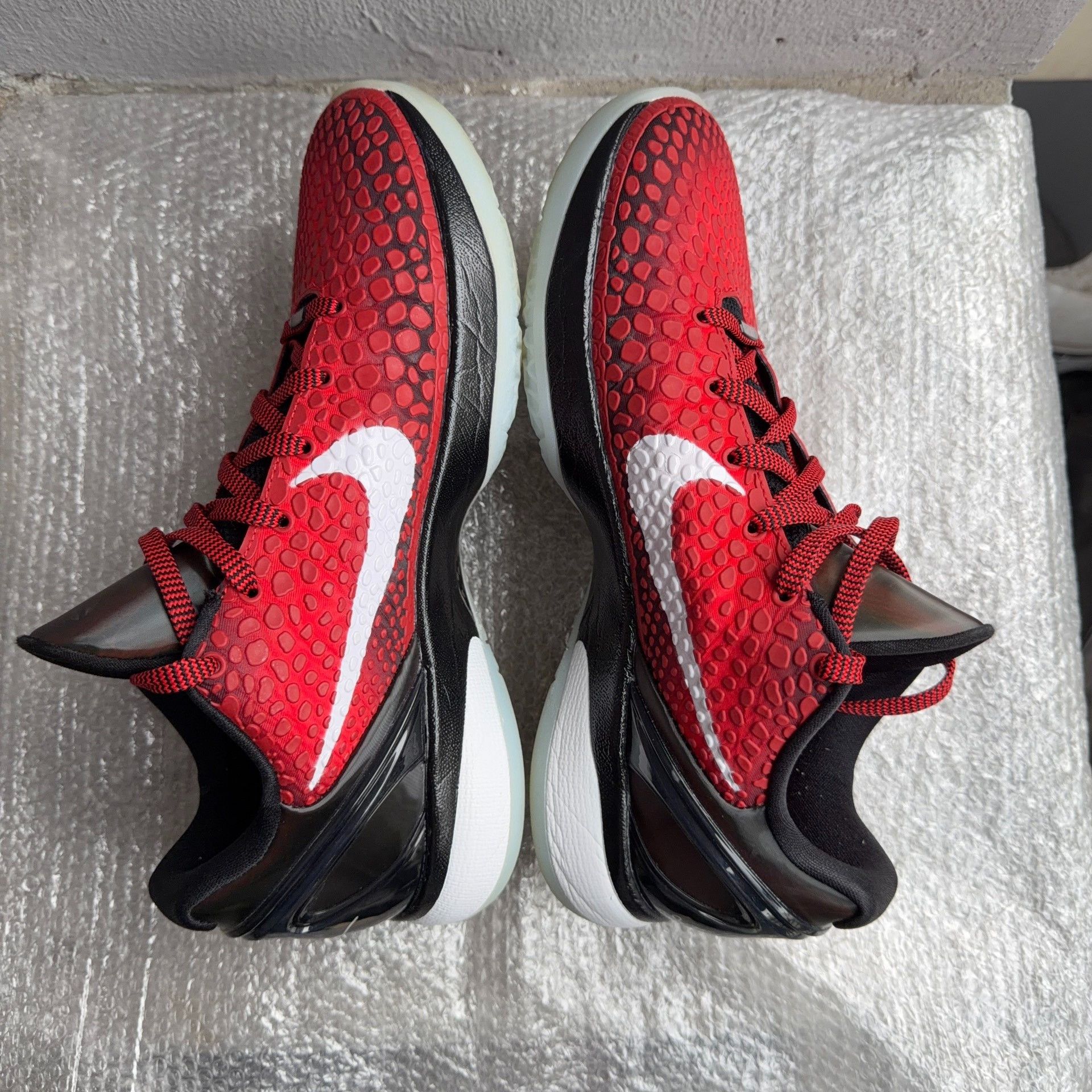 Nike Zoom Kobe 6 All-Star Black Red Size US 9.5 / EU 42-43 - 4 Thumbnail