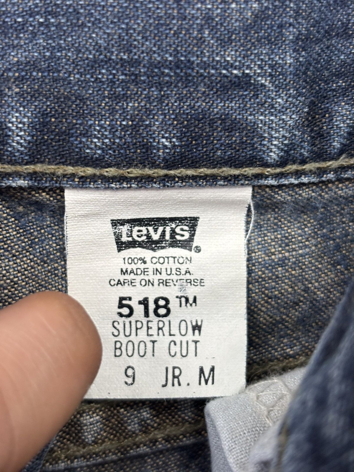 Levi's 518 super low bootcut Size 30" / US 8 / IT 44 - 13 Thumbnail