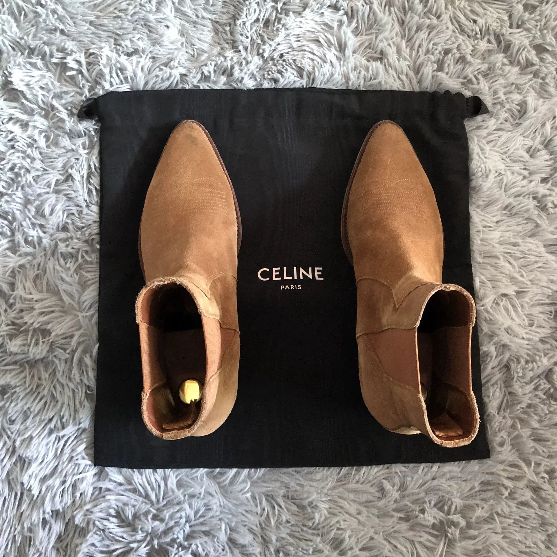Hedi Slimane Celine 19FW Camargue Suede Chelsea Boots. Size US 10 / EU 43 - 2 Thumbnail