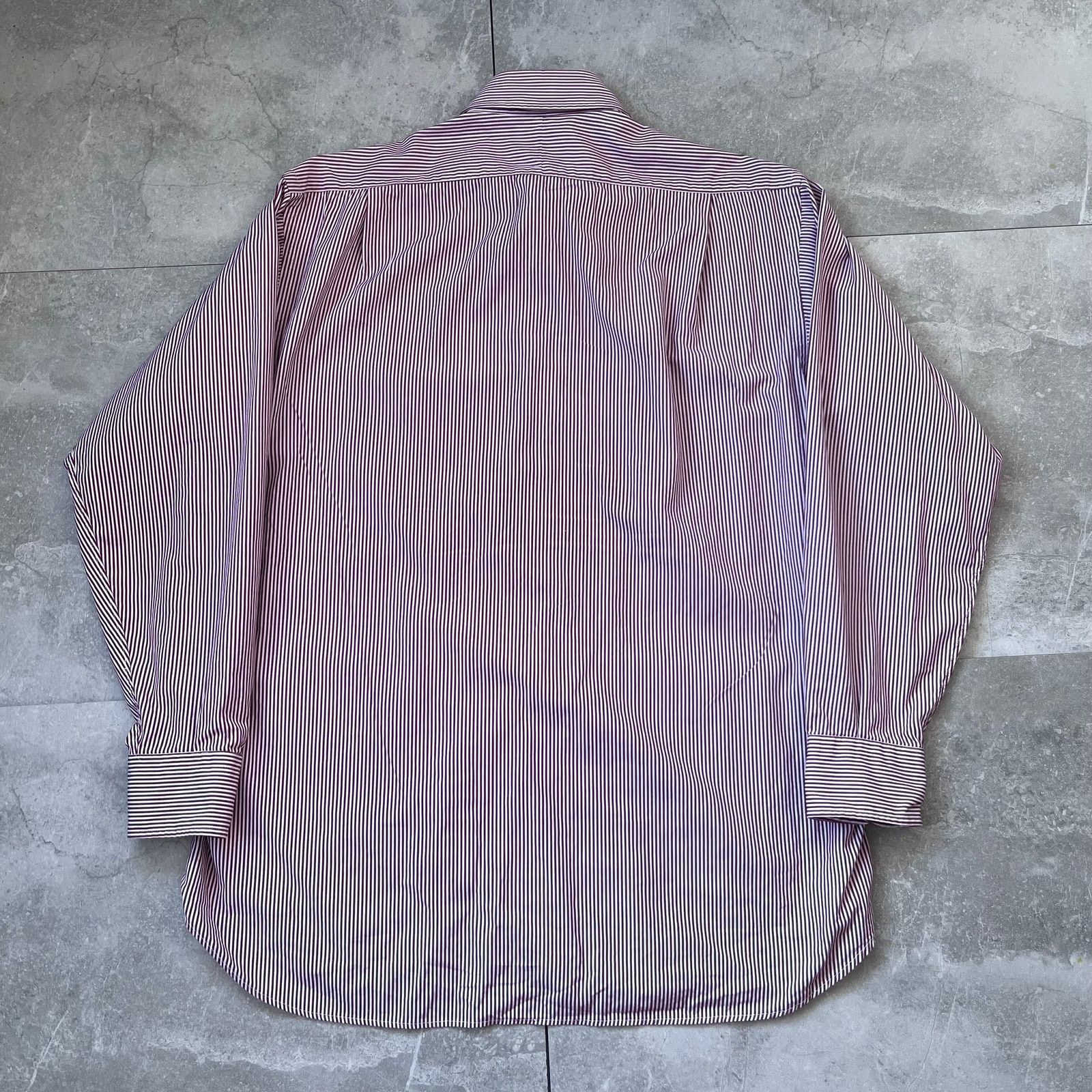 Burberry Burberry London Men’s Red Button-Up Shirt – Size 15.5/33 Size US M / EU 48-50 / 2 - 2 Thumbnail