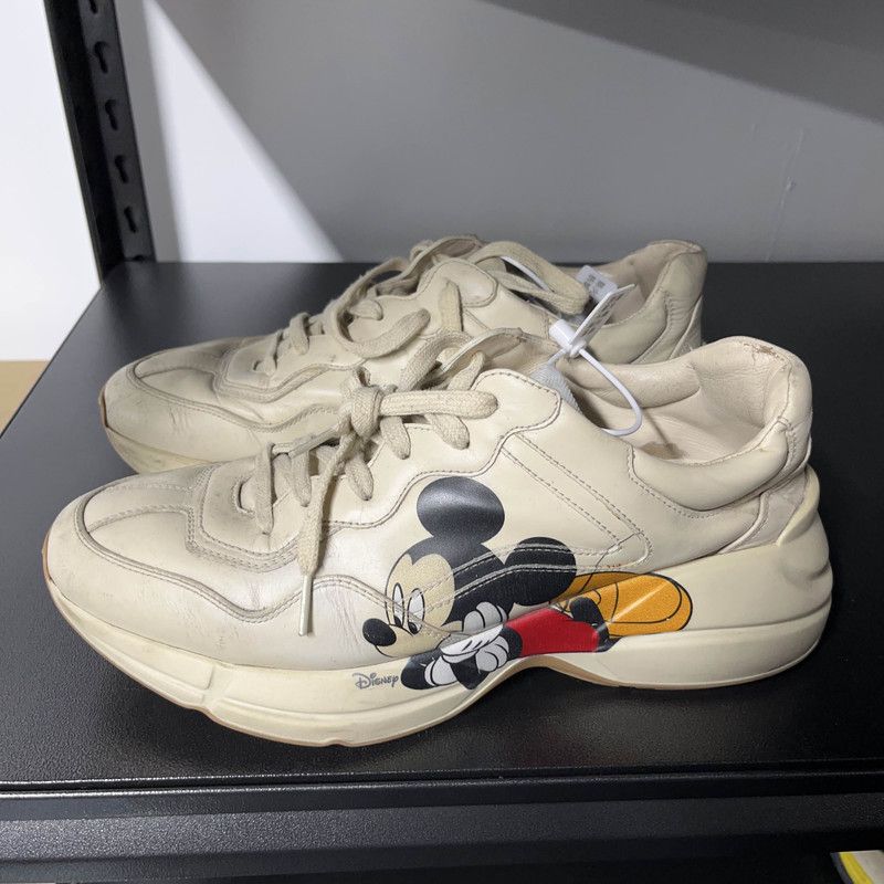 Gucci Gucci x Disney Rhyton Vintage Low-top Sneakers 0079 Size US 8.5 / EU 41-42 - 1 Thumbnail