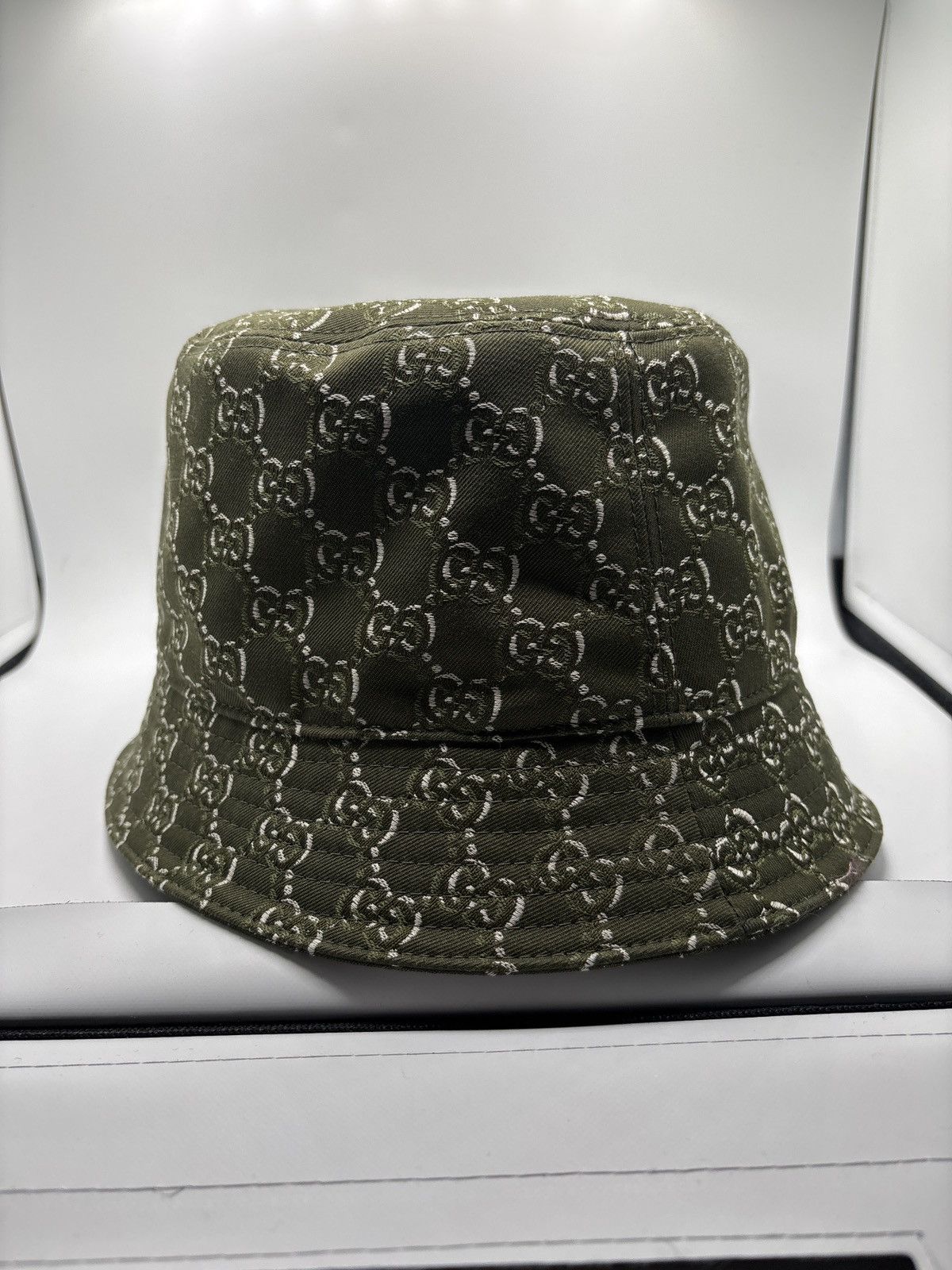 Bucket Hat With GG Shadow