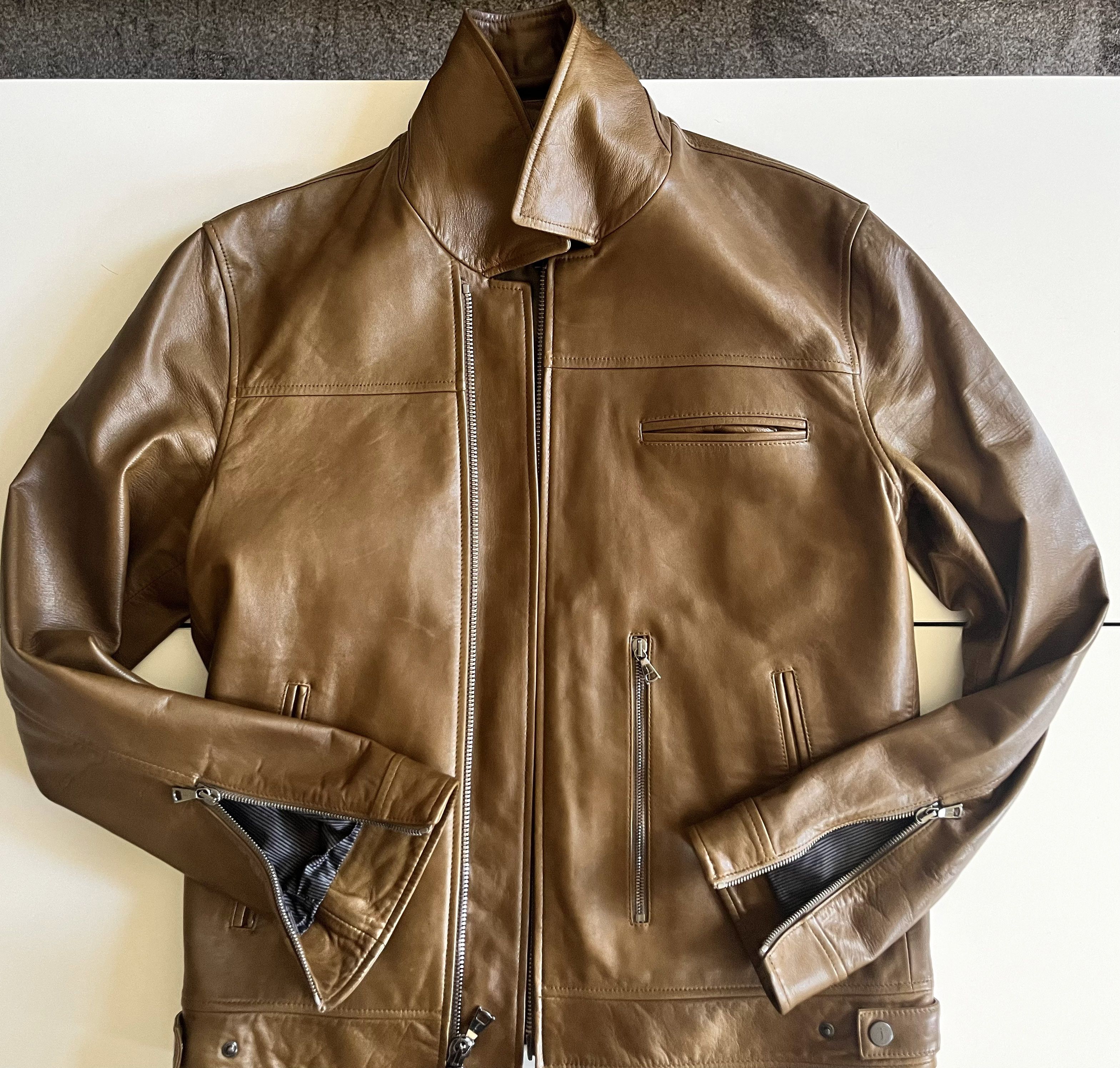 John Varvatos John Varvatos - Moto Leather Elton Jacket Size US M / EU 48-50 / 2 - 7 Thumbnail