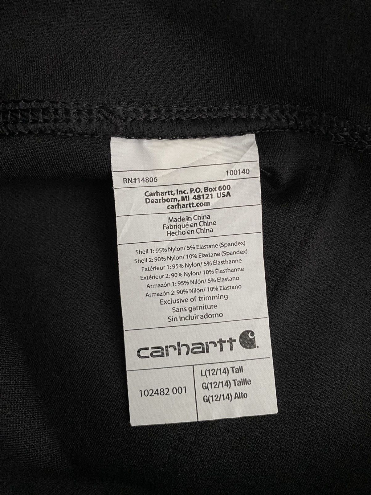 Carhartt CARHARTT WOMEN’S FORCE UTILITY LEGGING L (12/14) TALL Size 32" / US 10 / IT 46 - 13 Thumbnail