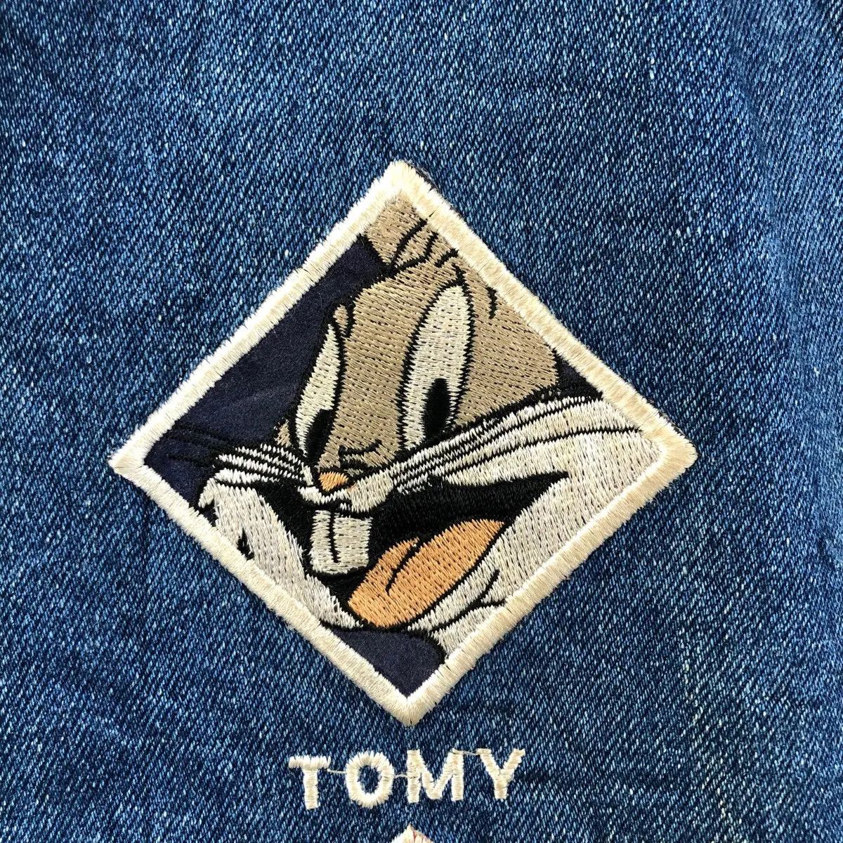 Cartoon Network × Vintage Vtg 90' BUGS BUNNY CARTOON Looney Tunes Jeans Denim Jacket Size M / US 6-8 / IT 42-44 - 5 Thumbnail