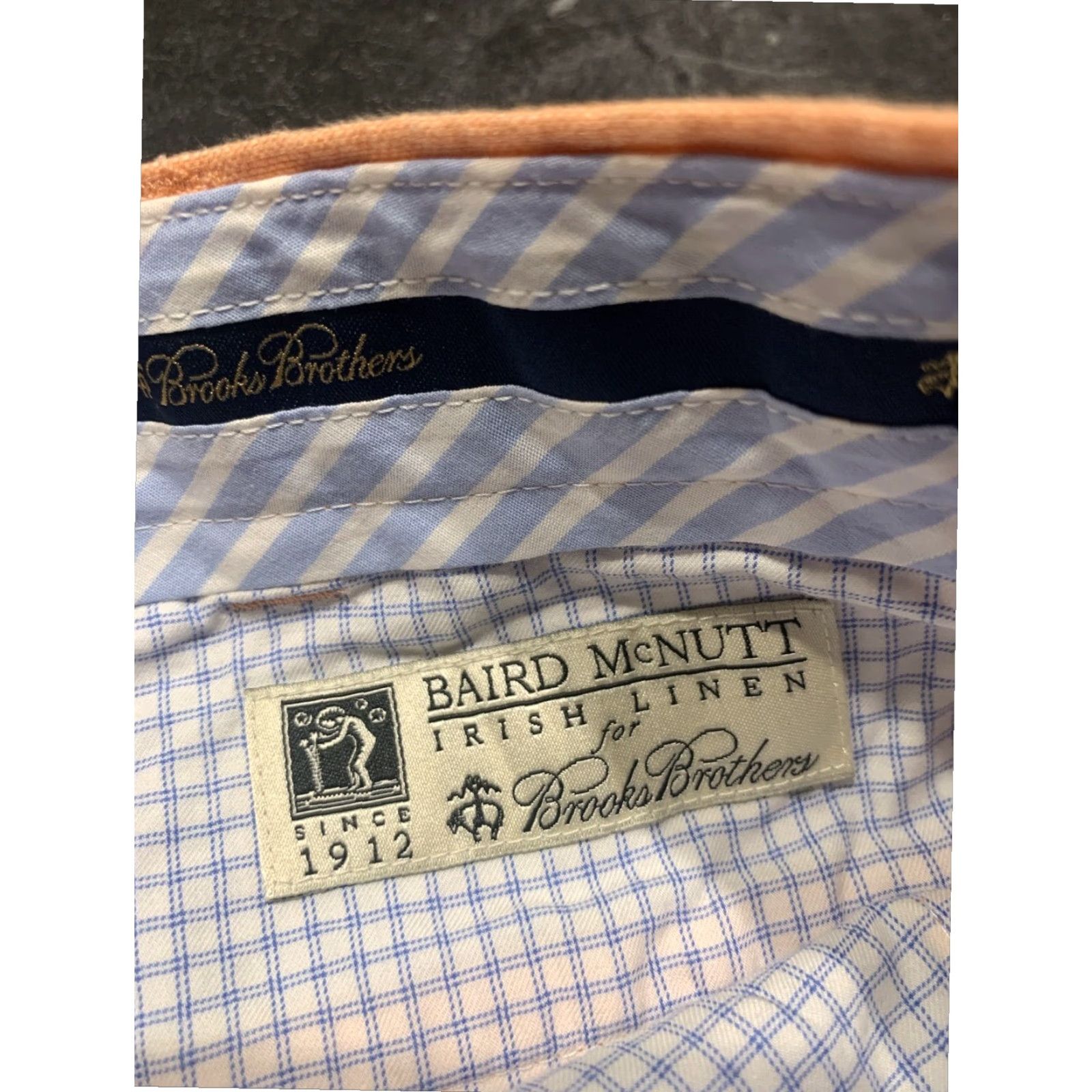 Brooks Brothers Brooks Brothers Irish Linen Bermuda Shorts Mens 38 Peach Size US 38 / EU 54 - 2 Thumbnail