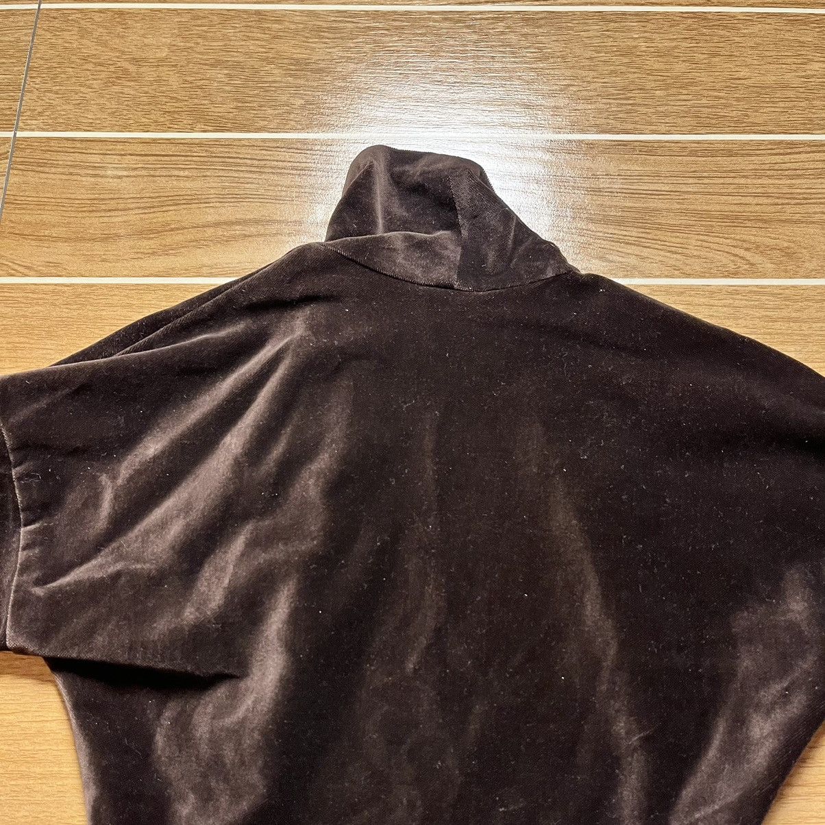Romeo Gigli Vtg Romeo Gigli A/W 1989 Brown Velvet Cocoon Shrug Jacket Size M / US 6-8 / IT 42-44 - 17 Thumbnail
