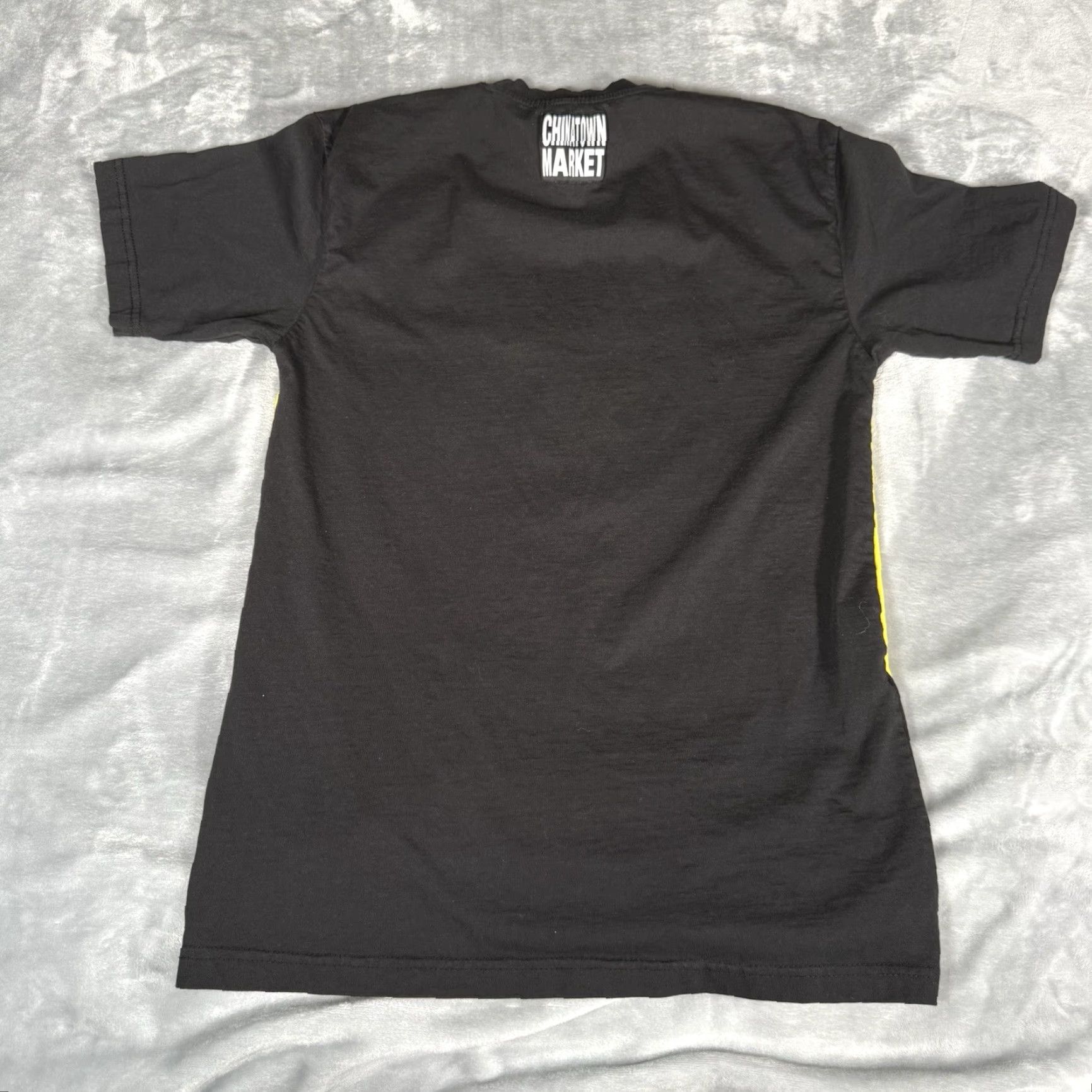 Vintage Chinatown Market T Shirt Mens M Slim Fit Black Graphic Print Crew Neck Short Sleeve Vintage No Size US M / EU 48-50 / 2 - 4 Thumbnail