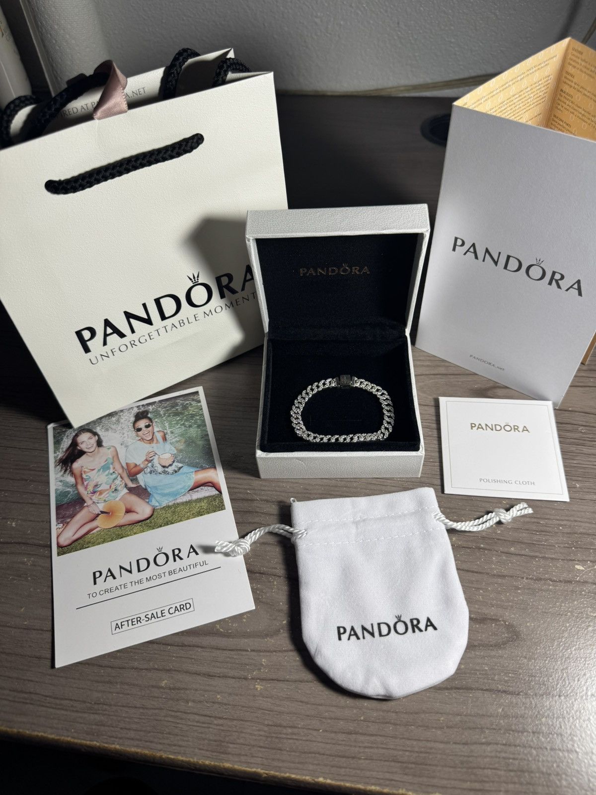 pandora Pandora cuban bracelet Size ONE SIZE - 1 Thumbnail