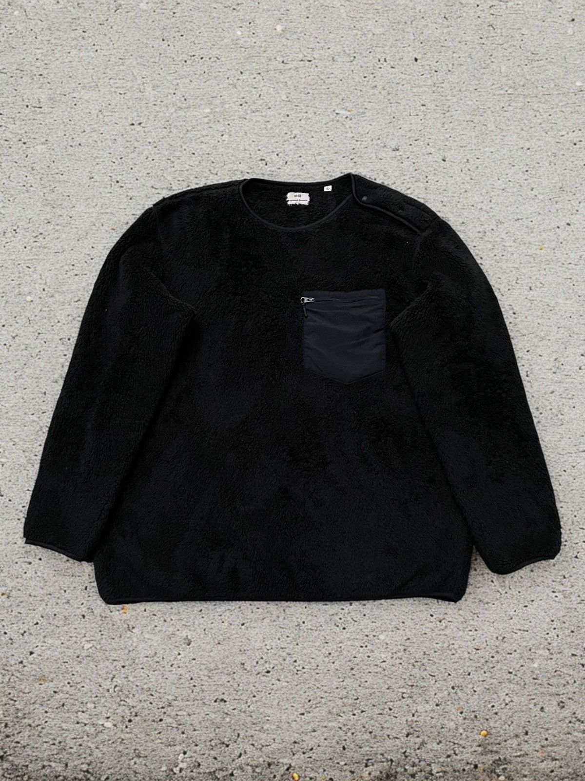 Uniqlo x engineered garments fleece pullove hotsell