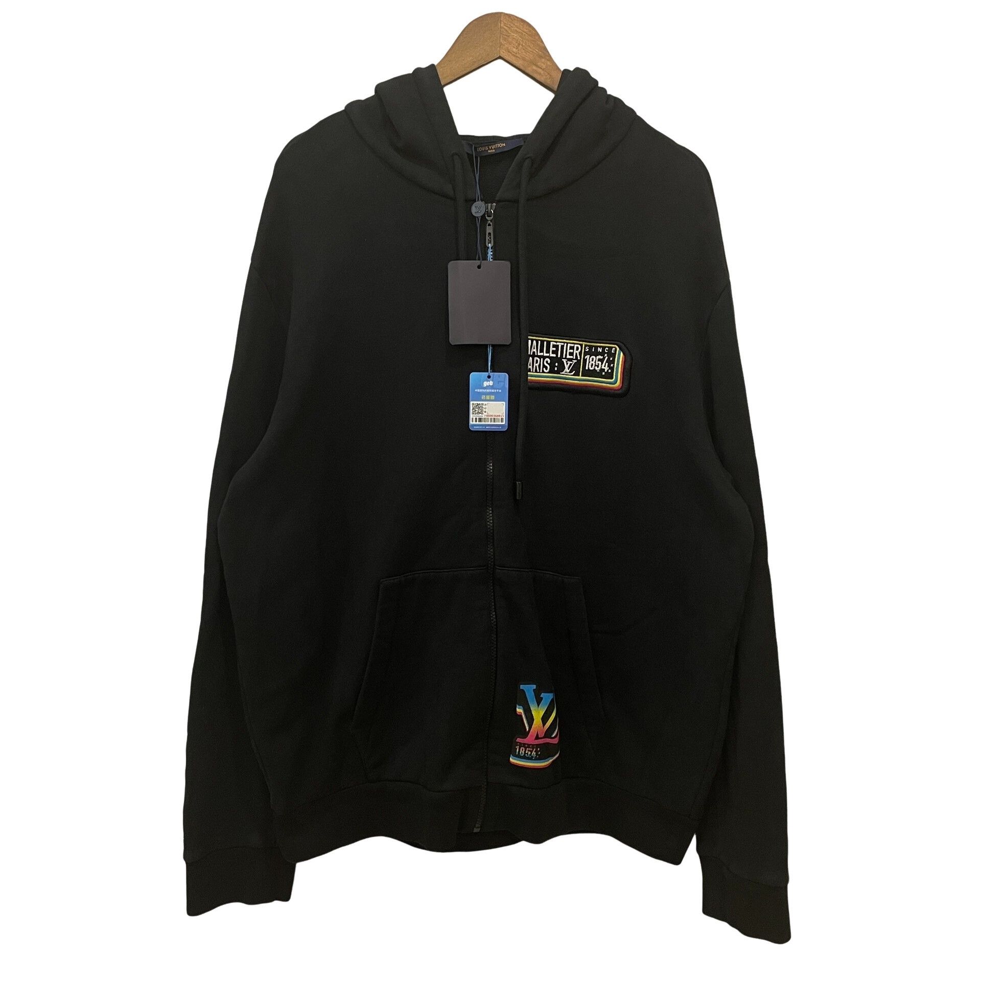 Louis Vuitton Louis Vuitton Graphic Zip Up Hoodie 4XL Size US XXL / EU 58 / 5 - 1 Thumbnail