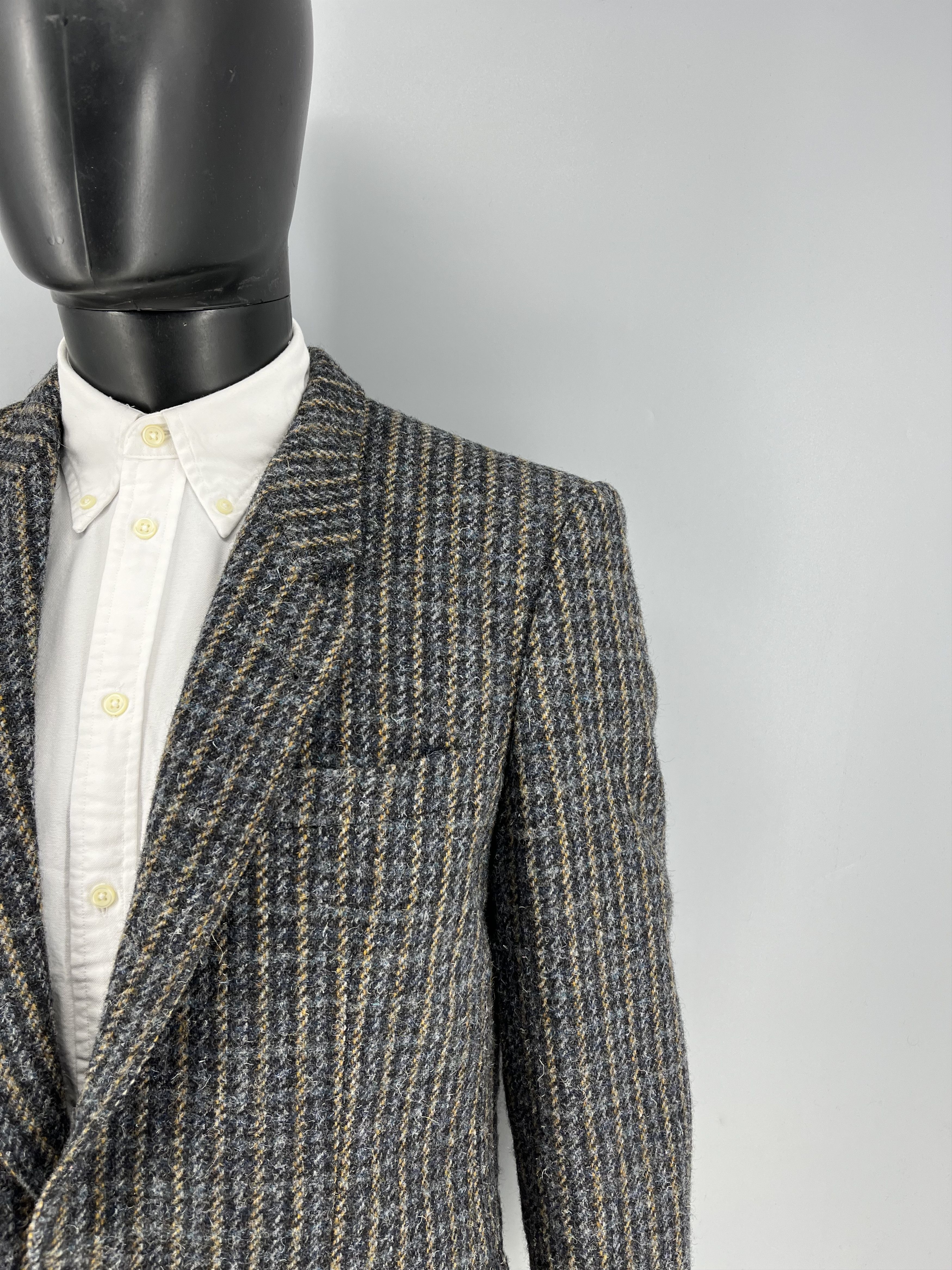 Harris Tweed Men's Harris Tweed Jacket Blazer size S Size 40S - 3 Thumbnail