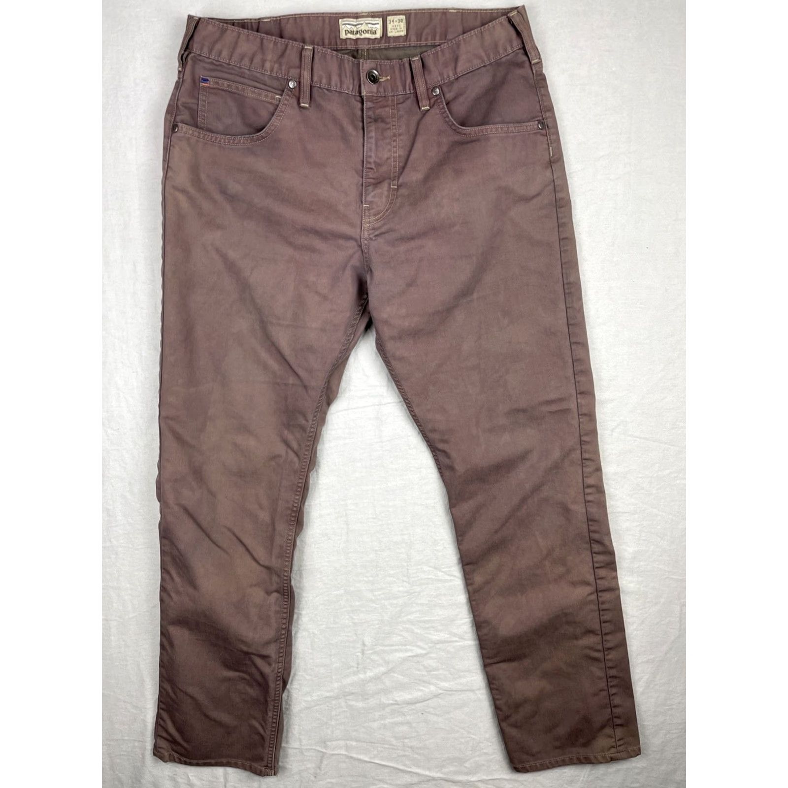Patagonia Patagonia Pants Mens 34x30 Purple Performance Twill Jeans Iron Clad Jeans Shirts Pants Size US 34 / EU 50 - 2 Thumbnail