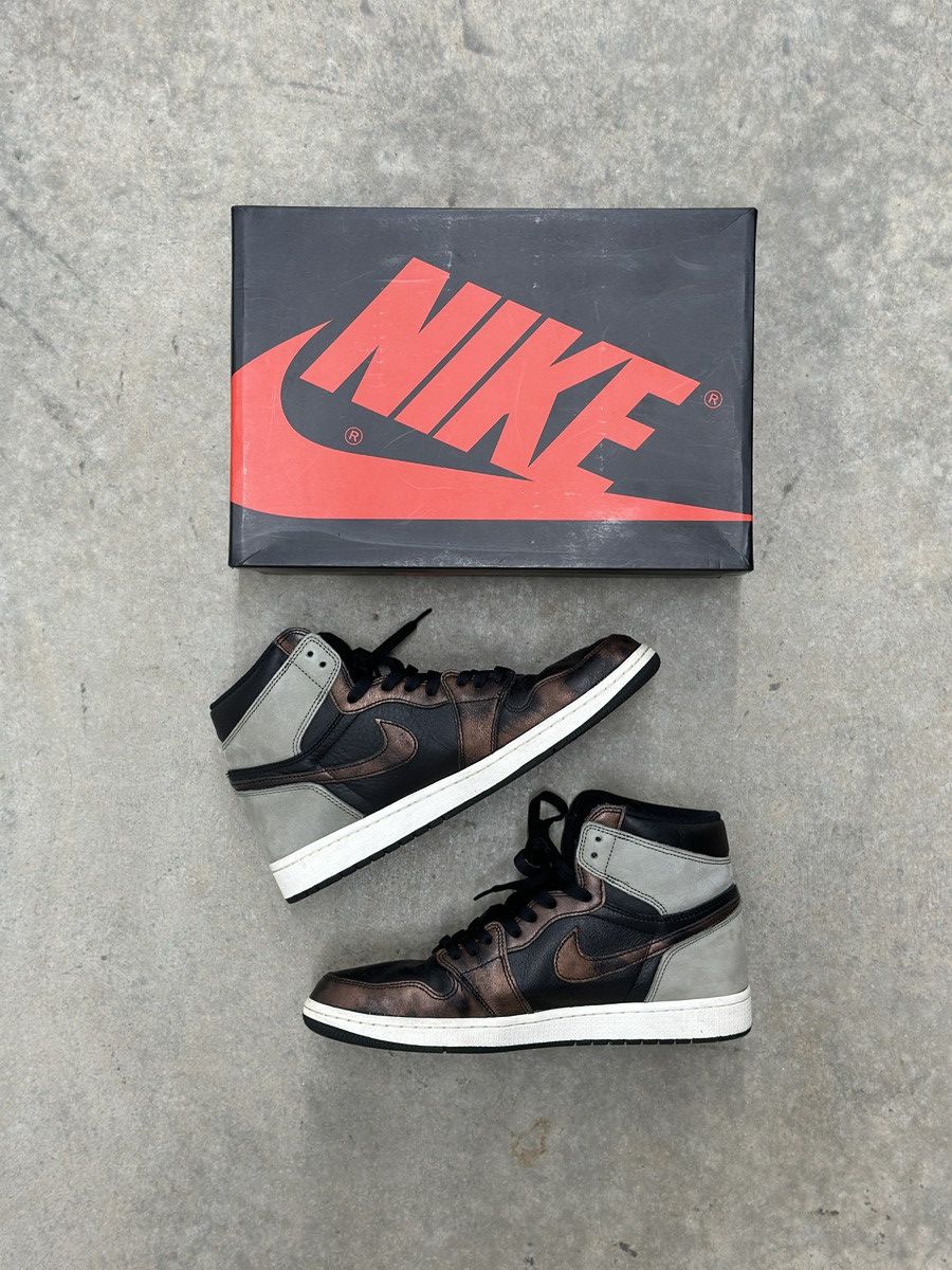 Jordan Brand Nike Air Jordan 1 ‘Patina’ Size US 12 / EU 45 - 1 Thumbnail