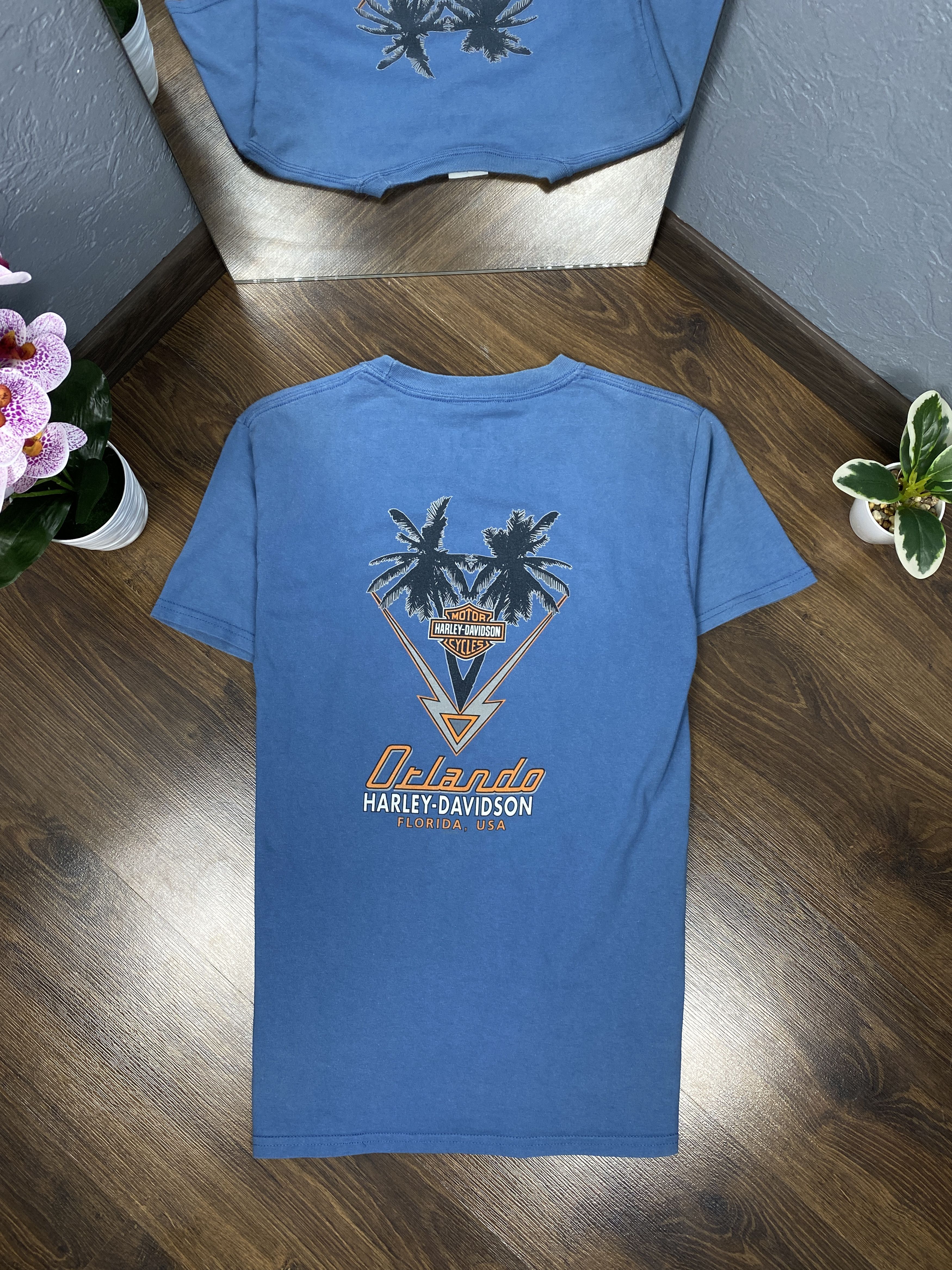 Harley Davidson Harley Davidson Orlando vintage t-shirt Size US S / EU 44-46 / 1 - 7 Thumbnail
