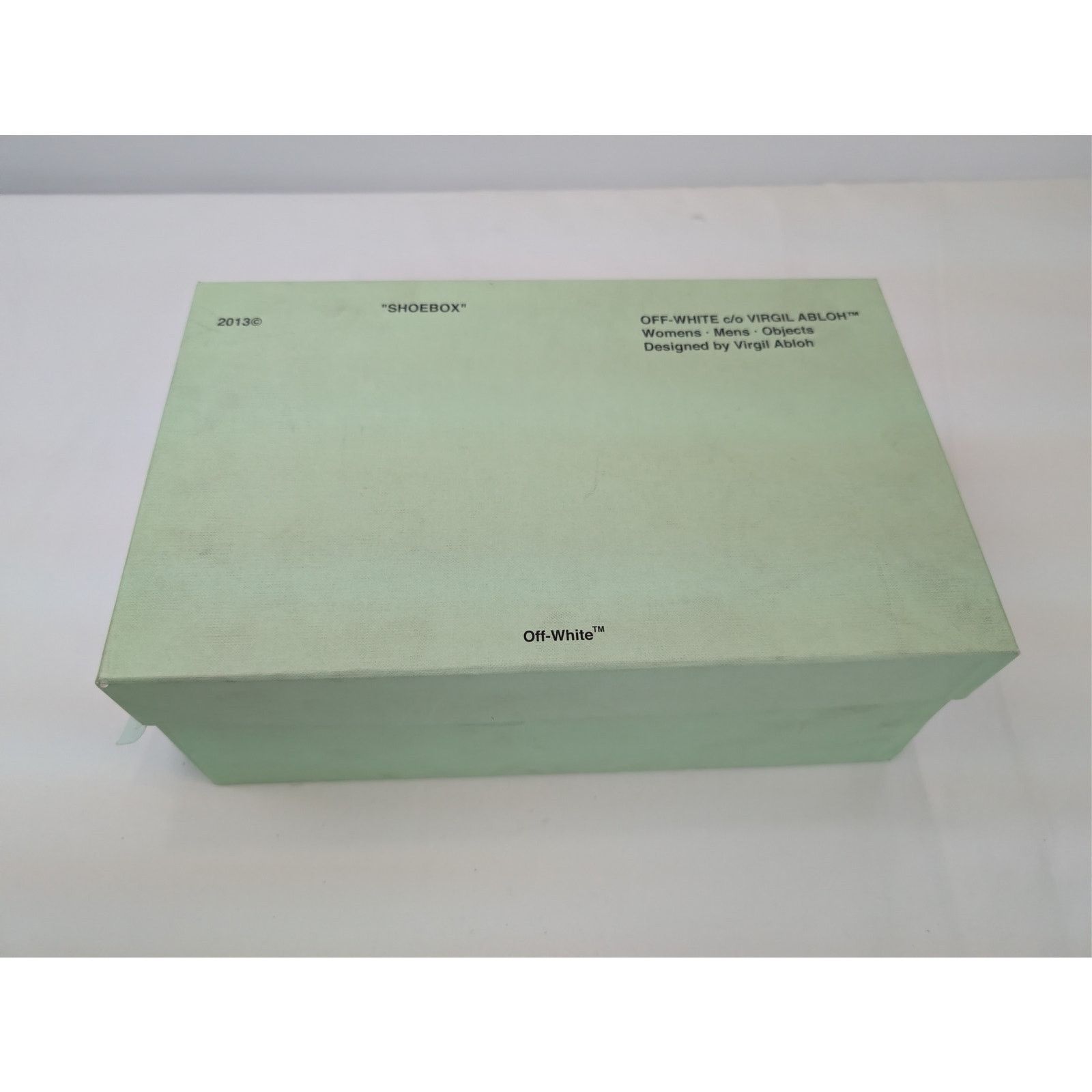Off-White o1rshd1 Virgil Abloh Address Low Top Sneaker White / Black Size US 10 / EU 43 - 21 Thumbnail