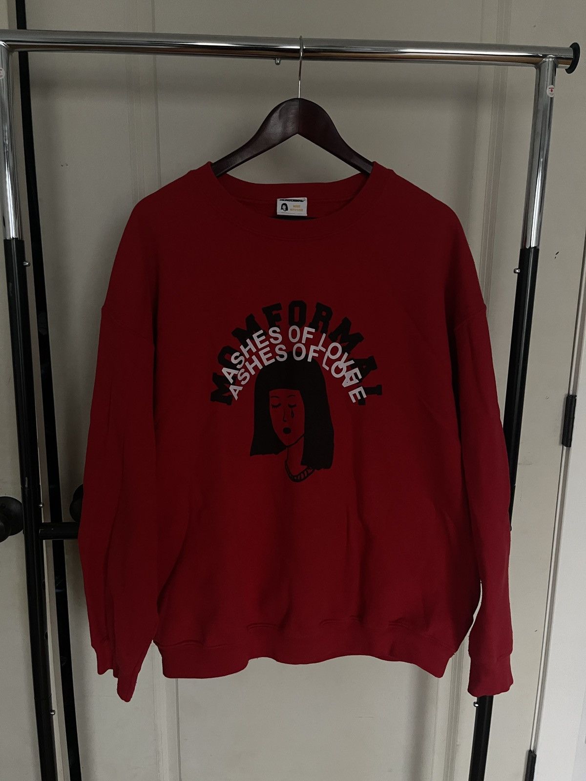 Japanese Brand Momformal ‘Ashes of Love’ Crewneck Size US XL / EU 56 / 4 - 1 Thumbnail