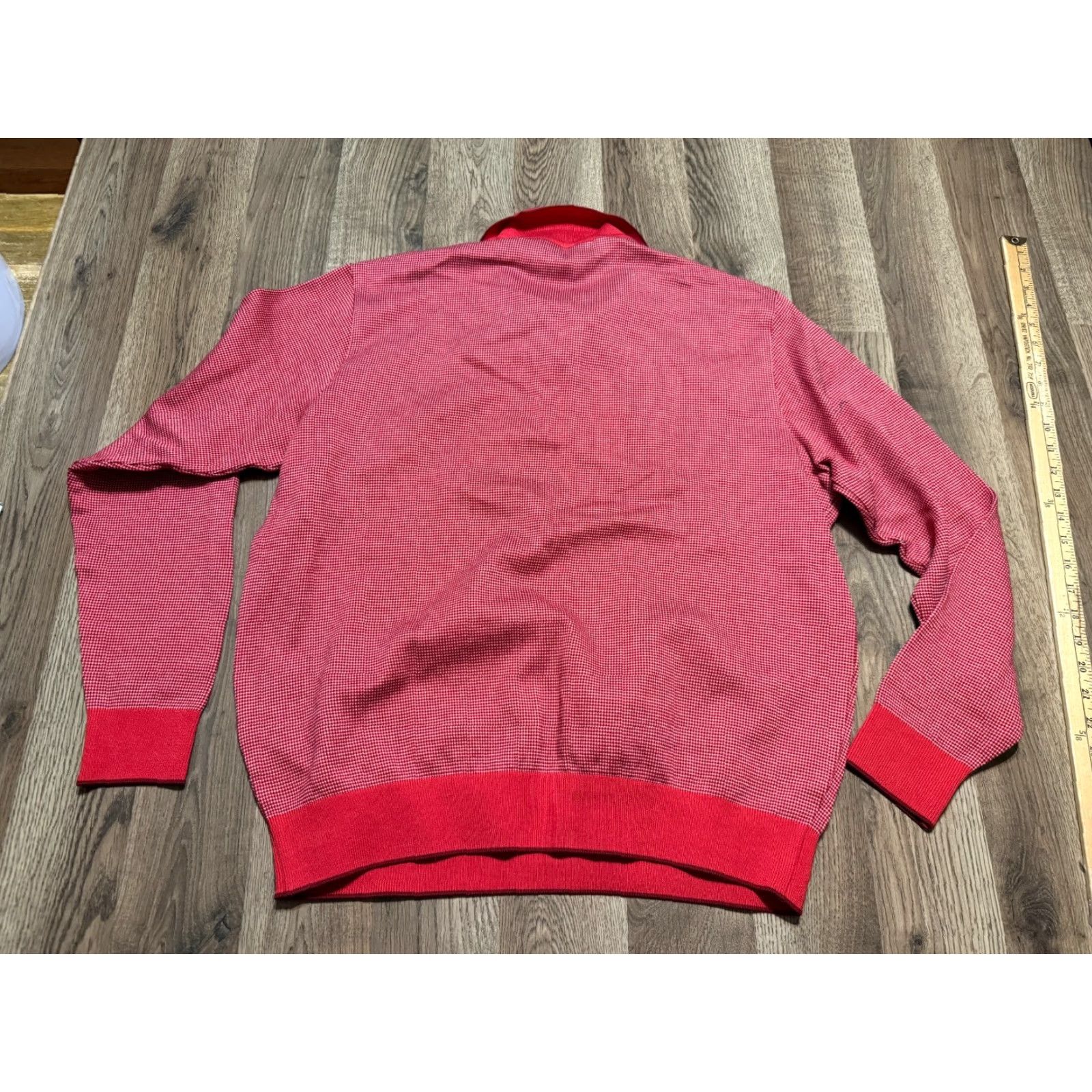 Vintage St. Croix Shirt Men's Large Red White Long Sleeve Polo Buttoned Collar Casual Vintage: No Size US L / EU 52-54 / 3 - 2 Thumbnail