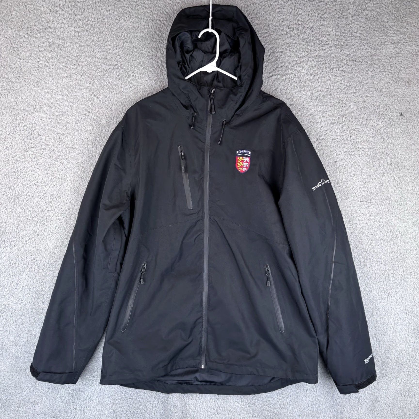 Eddie Bauer Eddie Bauer Weatheredge Plus 3 In 1 Jacket Mens XL Black Company Logo NO LINER Size US XL / EU 56 / 4 - 2 Thumbnail