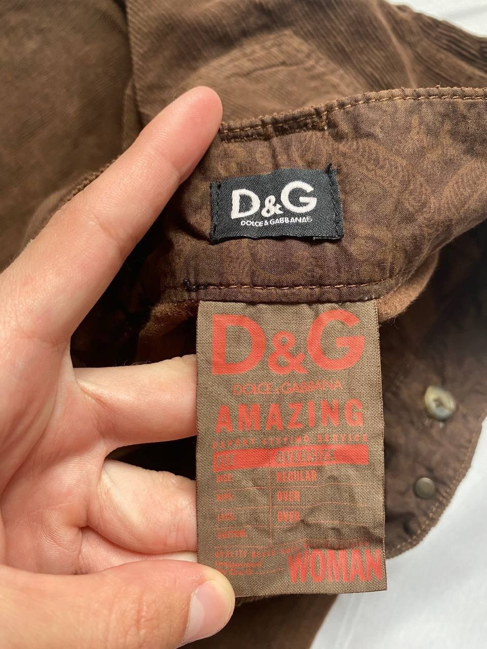 Dolce & Gabbana × Jean × Vintage Vintage Dolce & Gabbana Velvet Jeans Y2K Size 28" / US 6 / IT 42 - 14 Thumbnail