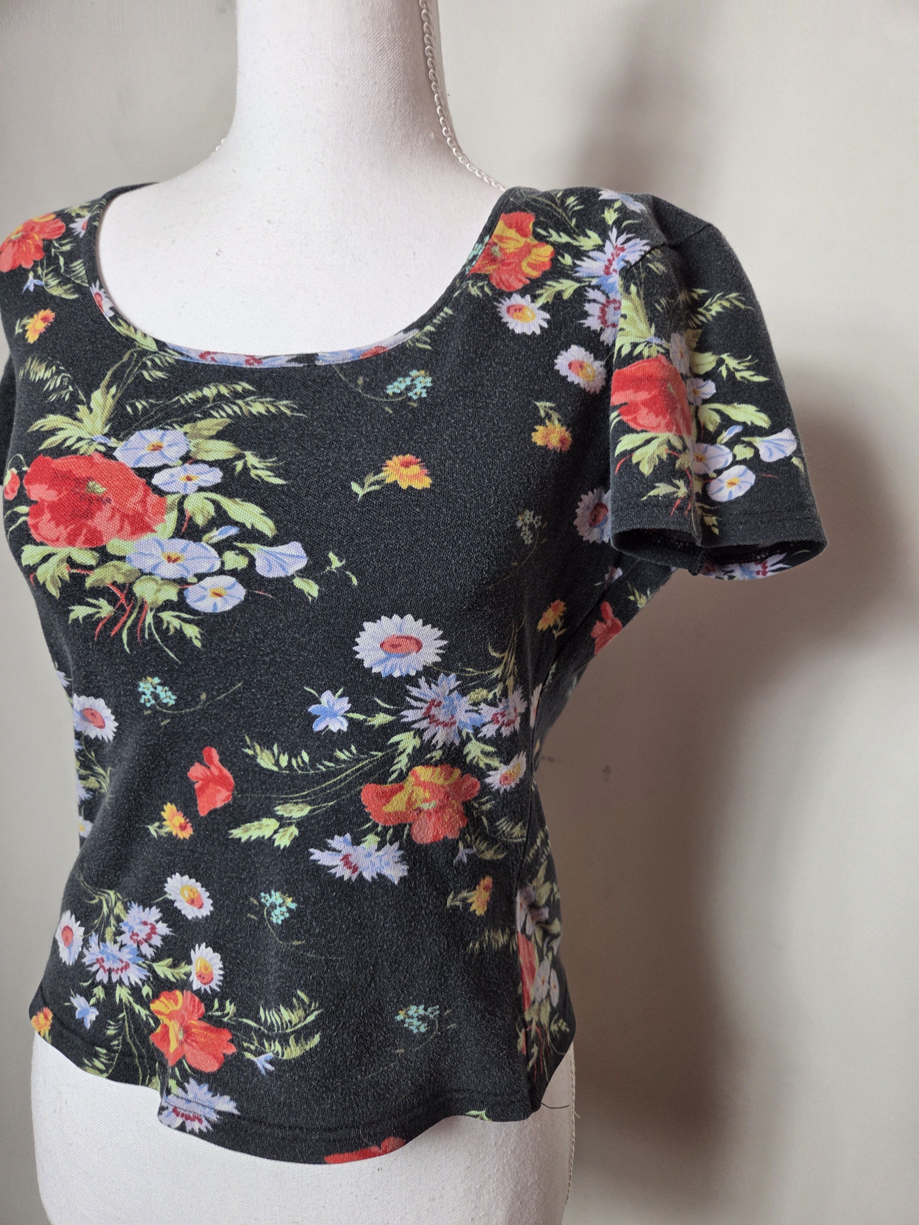 Kenzo Kenzo vintage floral top Size XL / US 12-14 / IT 48-50 - 3 Thumbnail