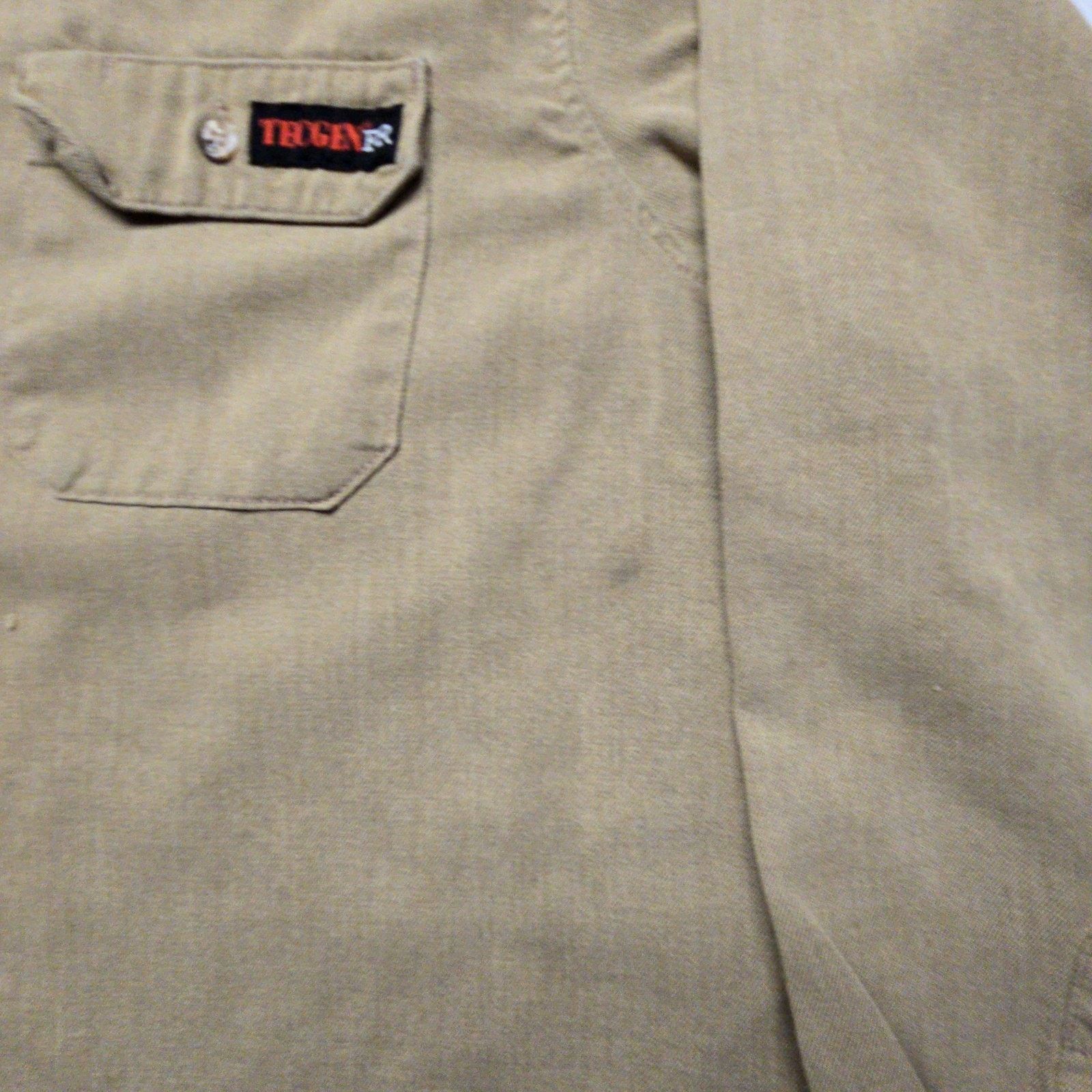 Other Tru-Spec Mens Shirt Khaki Long Sleeve Beige FR Workwear XL Size US XL / EU 56 / 4 - 2 Thumbnail