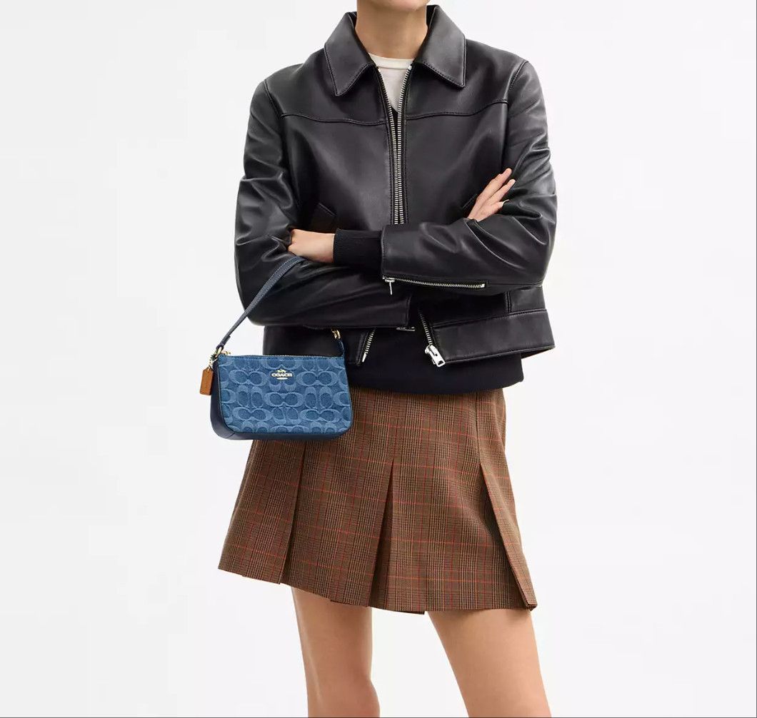 Coach Nolita 19 In Signature Denim CDE31 Size ONE SIZE - 8 Thumbnail