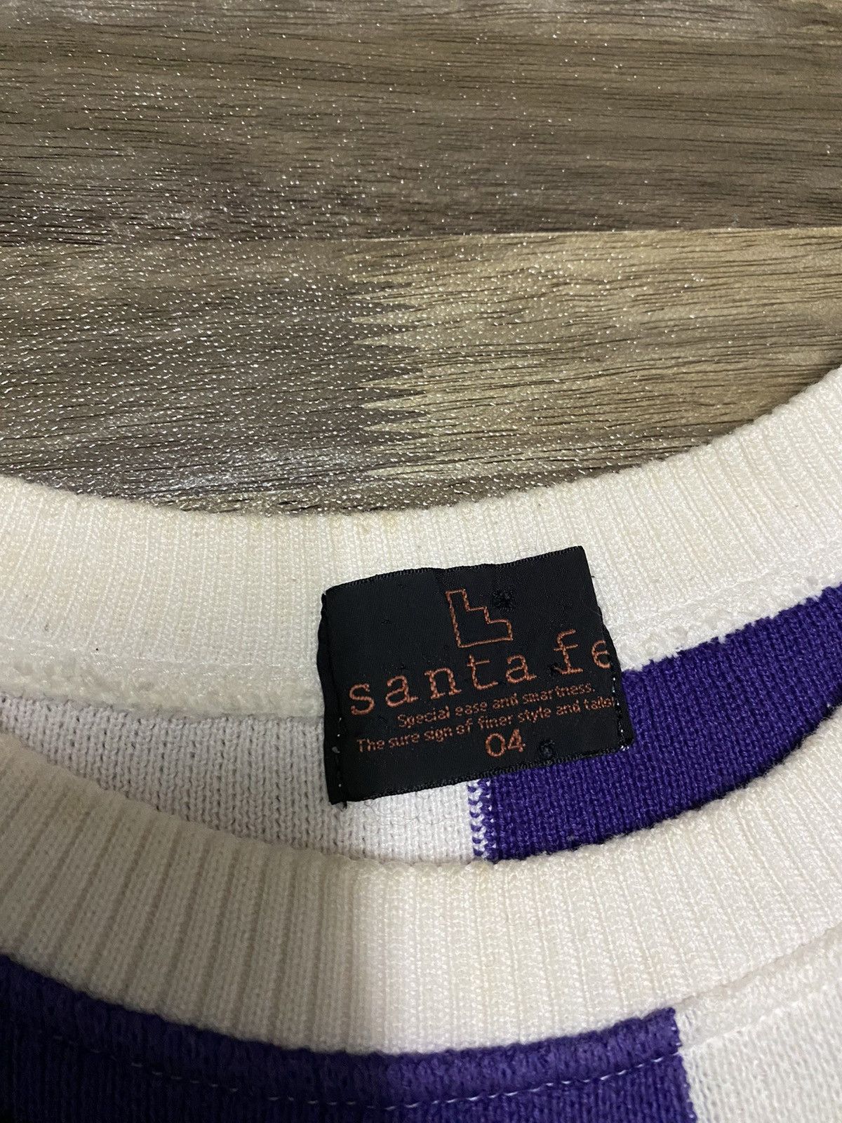 Japanese Brand × Vintage Vintage SantaFe Multicolour Knitwear Sweatshirt Size US XL / EU 56 / 4 - 5 Thumbnail