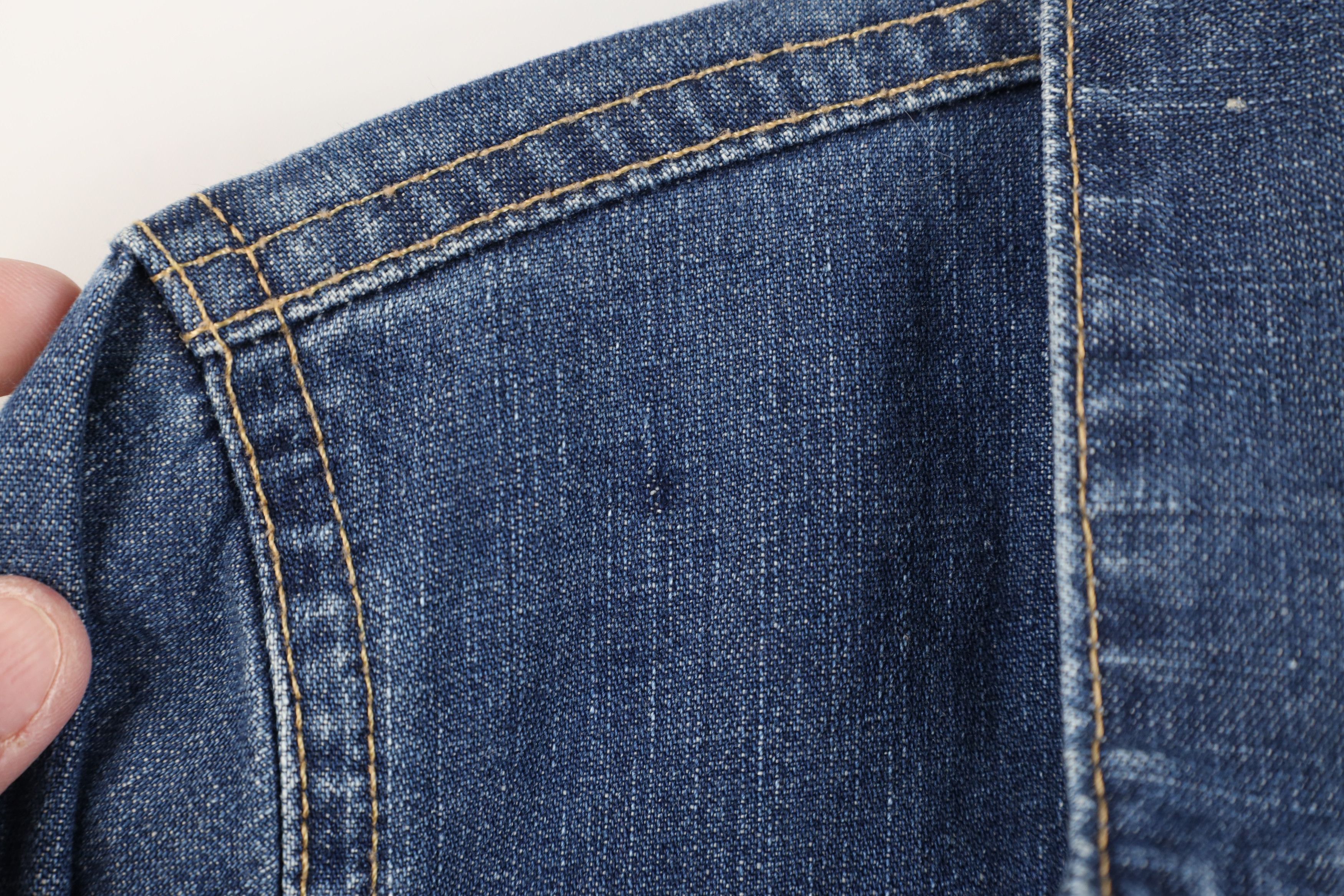 Lands' End Vintage 90s Y2K Lands End Babydoll Denim Jean Trucker Jacket Size XS / US 0-2 / IT 36-38 - 5 Thumbnail