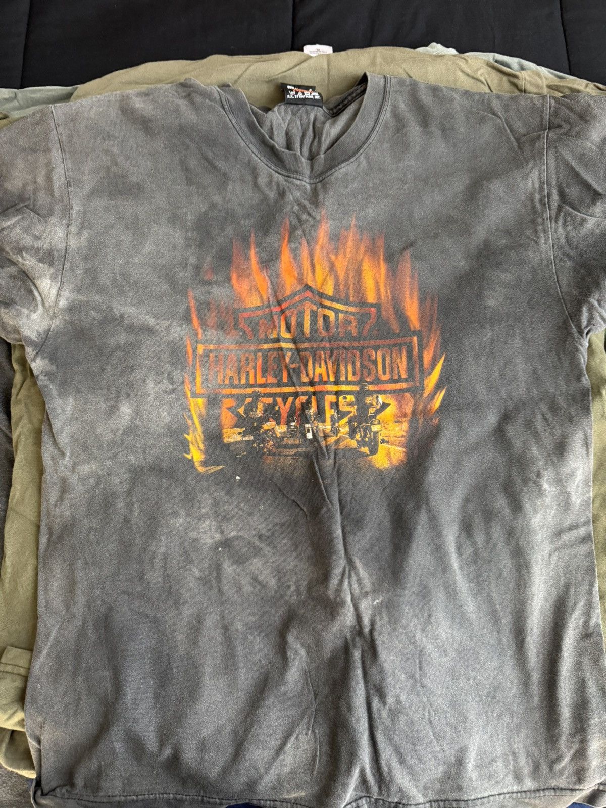 Harley Davidson × Vintage harley Size US L / EU 52-54 / 3 - 1 Thumbnail