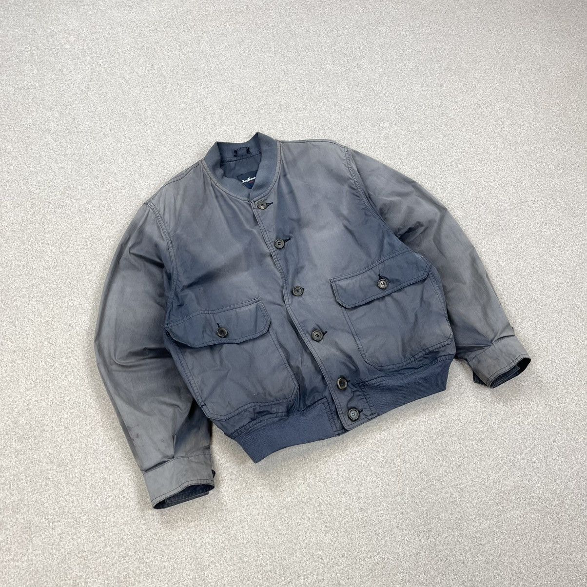 Japanese Brand × Vintage VINTAGE ULTRA FADED WASHED LIGHT BOMBER JACKET UNSOUNDRAGS Size US L / EU 52-54 / 3 - 5 Thumbnail