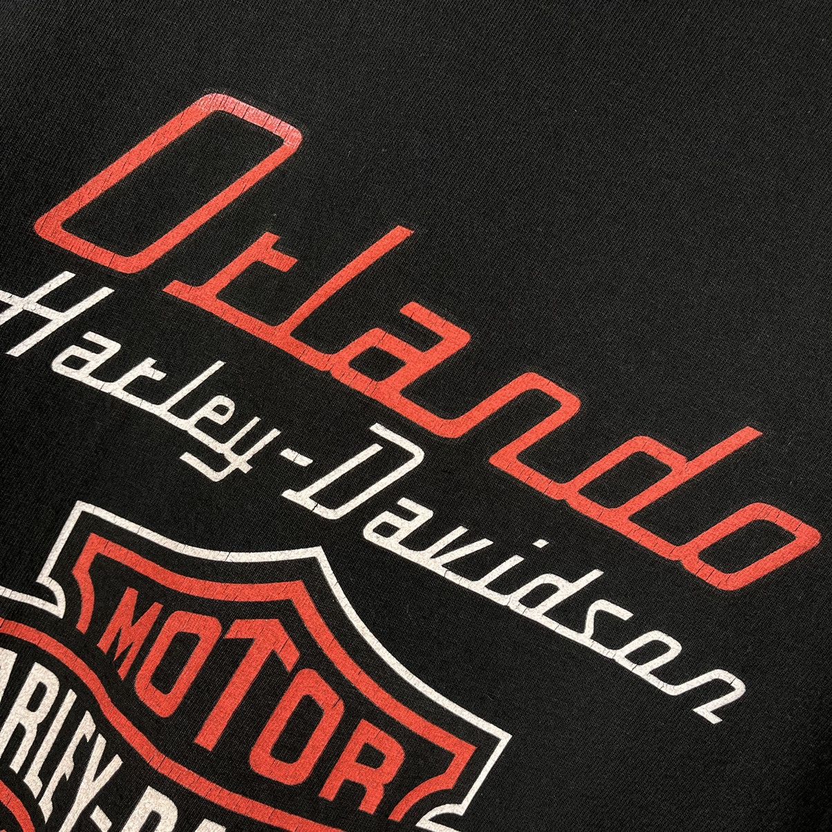 Harley Davidson Vintage Harley Davidson Orlando Skulls Big Logo T Shirt 00’s Size US XL / EU 56 / 4 - 16 Thumbnail