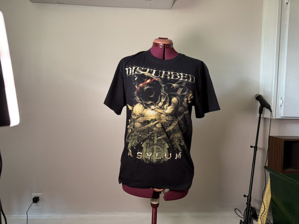Hanes Disturbed Asylum 2010 Monster Graphic T Shirt Size US M / EU 48-50 / 2 - 1 Thumbnail