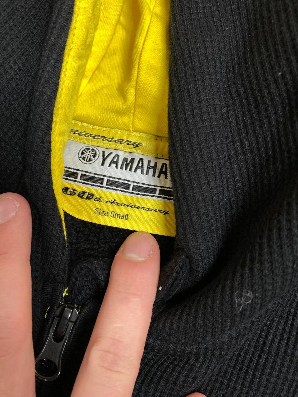 Other Mens Vintage Yamaha Logo Center Zip Hoodie Racing Rare Size US S / EU 44-46 / 1 - 2 Thumbnail