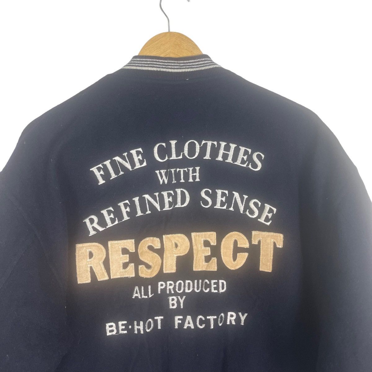 Japanese Brand JAPANASE!! Be-Hot Factory Reversible Varsity Jacket Size US M / EU 48-50 / 2 - 7 Thumbnail