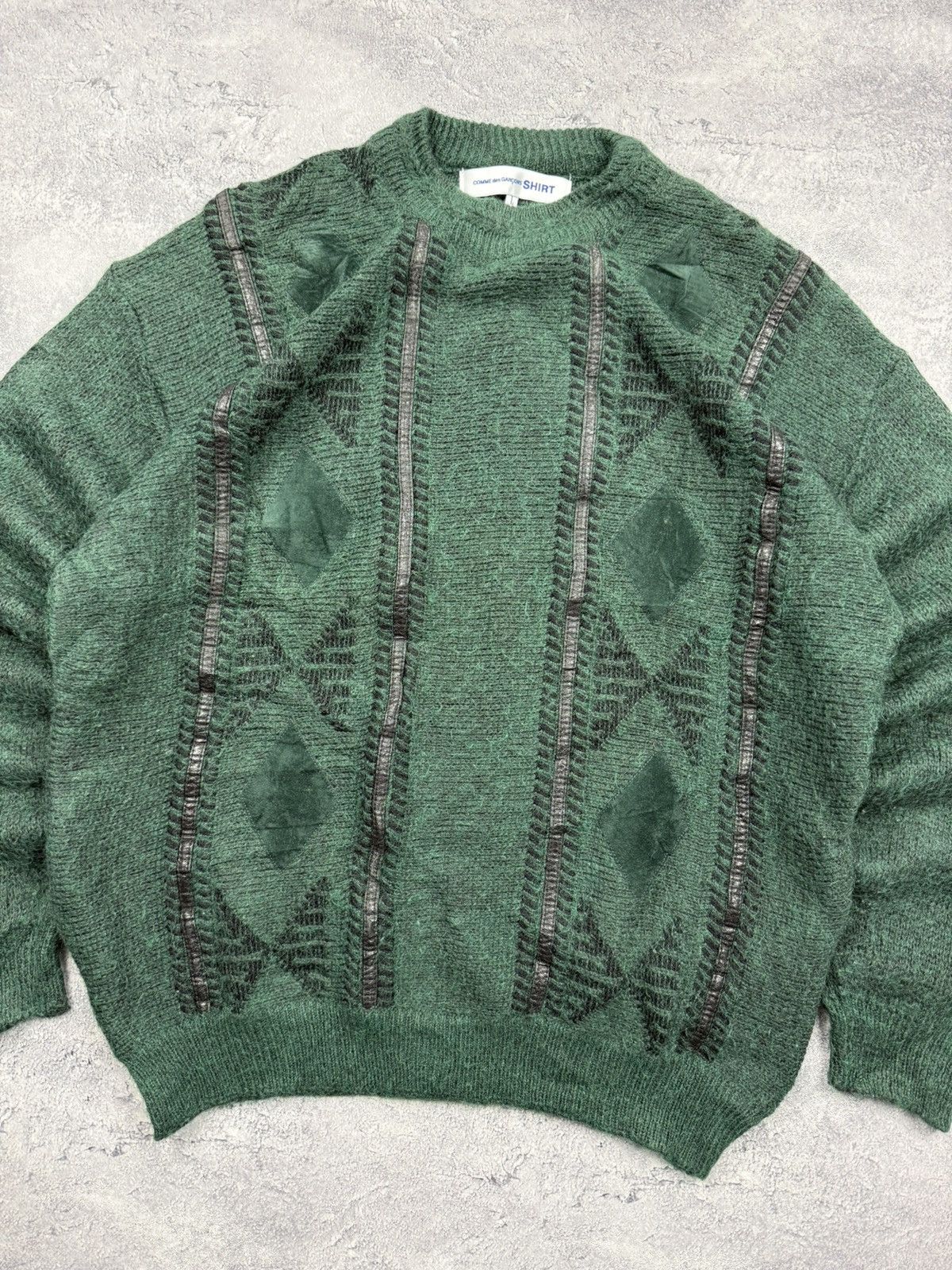 Comme des Garcons SHIRT Comme des Garçons SHIRT Sweater Knit Japanese Brand Size US L / EU 52-54 / 3 - 7 Thumbnail