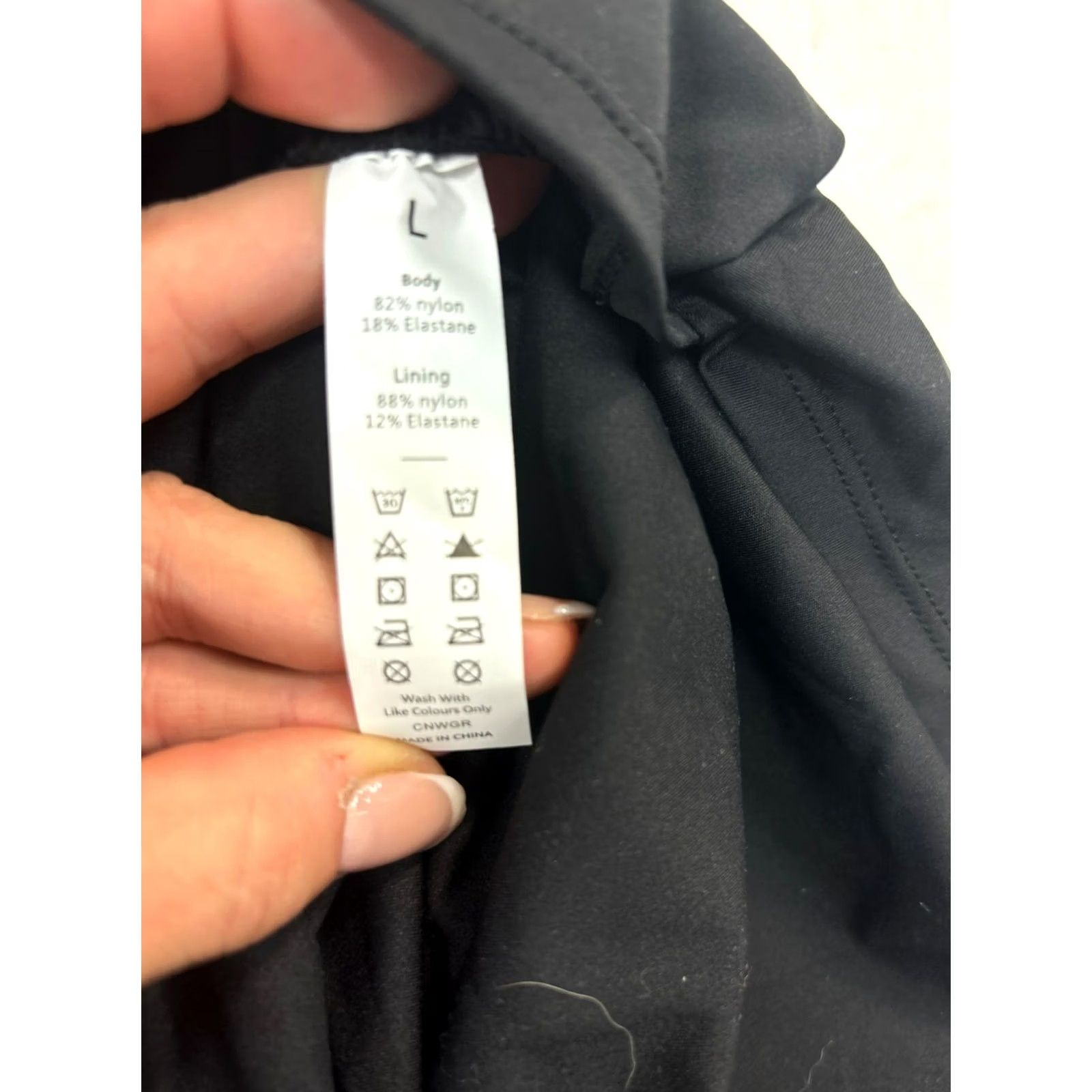 Vintage Halara dress size L black tank yoga swim women Size L / US 10 / IT 46 - 4 Thumbnail