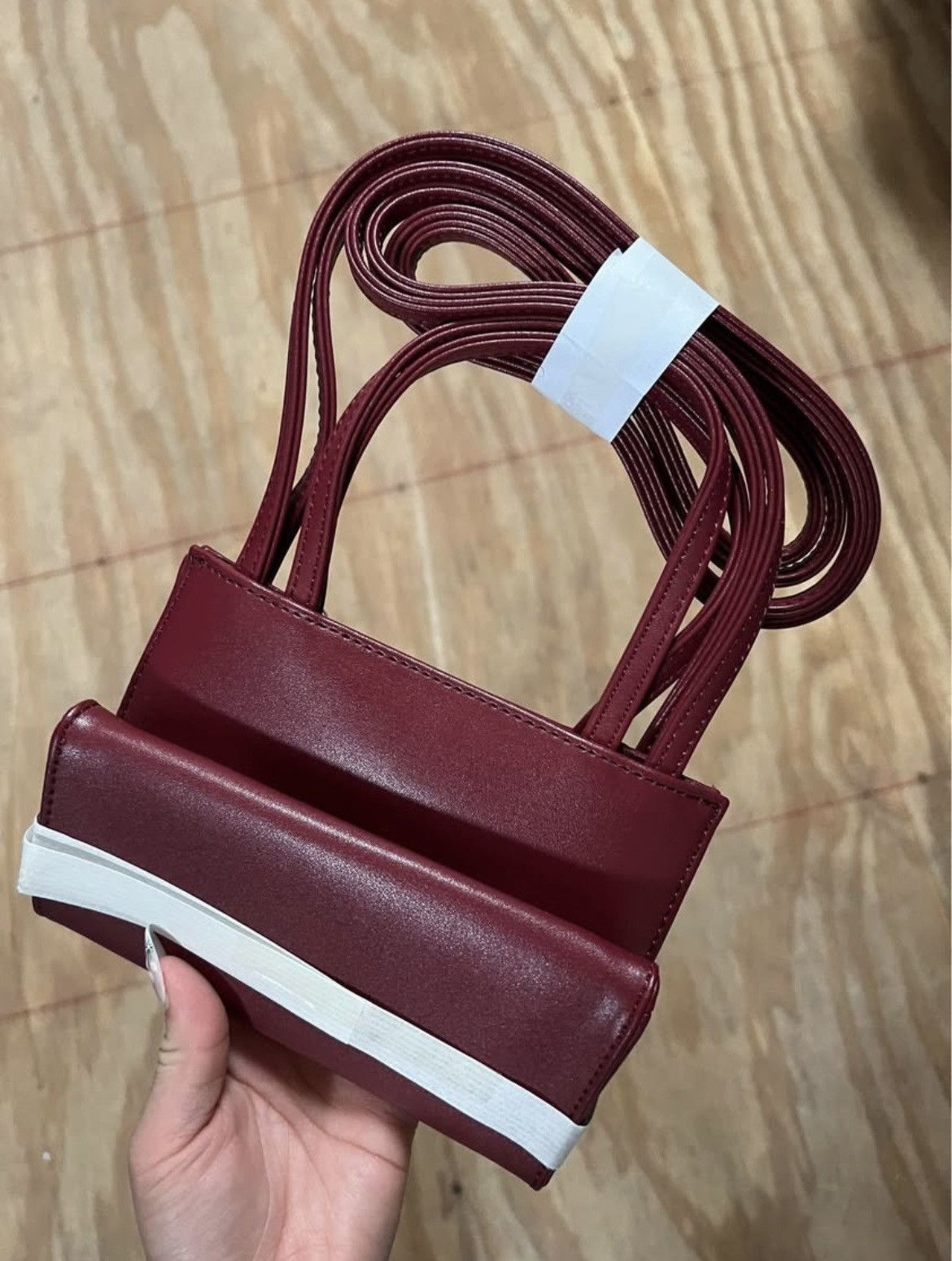 Telfar Telfar Small Shopper Oxblood Size ONE SIZE - 4 Thumbnail