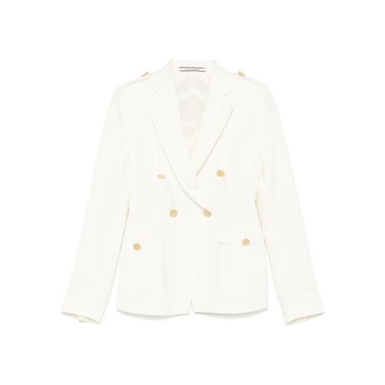 Tagliatore TAGLIATORE Women Suit Jackets 340205 J DARLENE EX821 WHITE Size M / US 6-8 / IT 42-44 - 1 Thumbnail