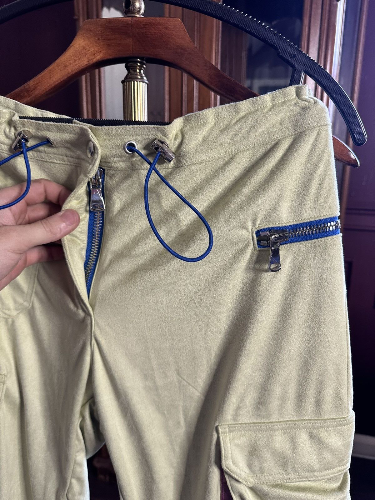 Earthling Earthling VIP 13 O’Clock velour silk cargo pants Size US 30 / EU 46 - 6 Thumbnail