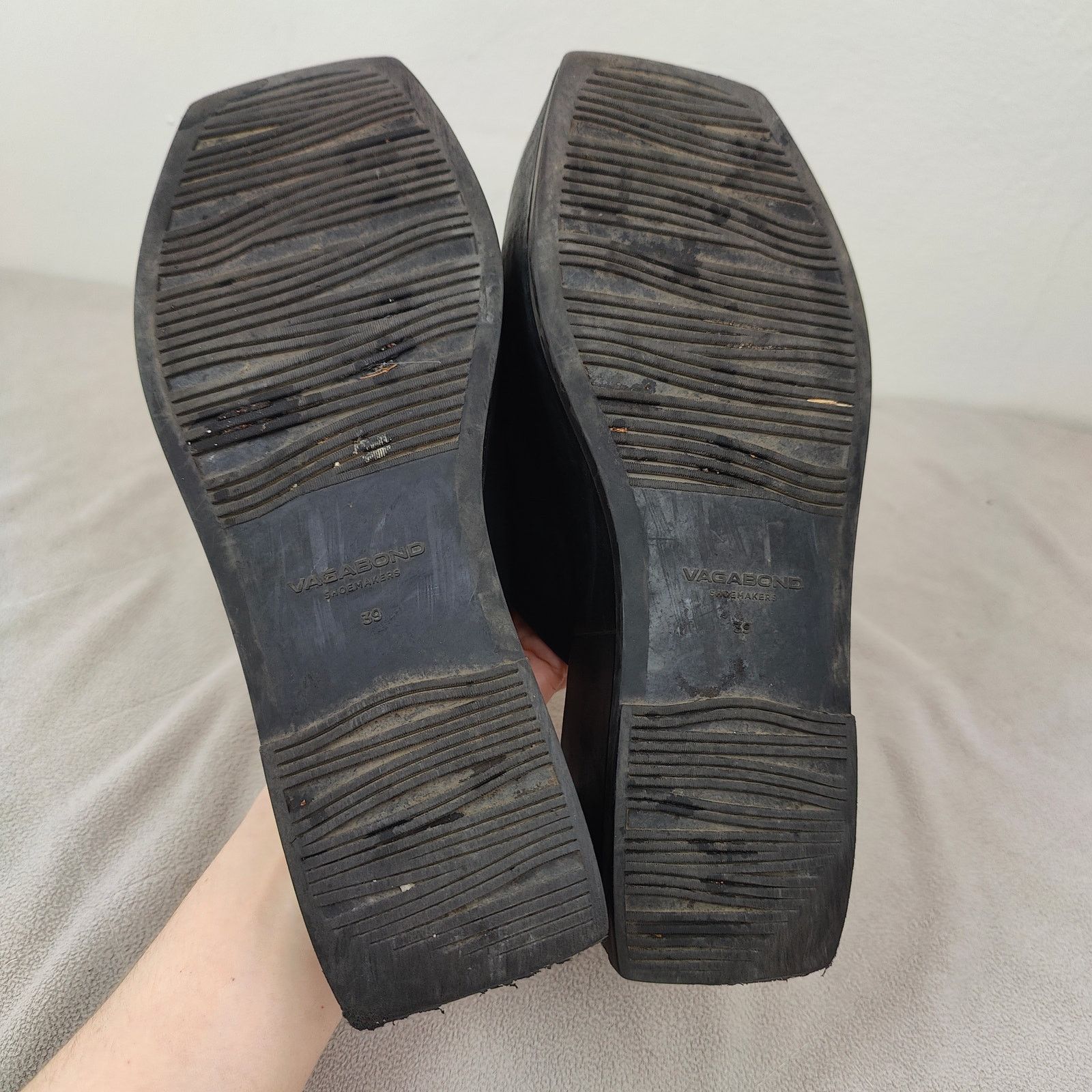 Vagabond Vagabond Atelier Juno Sandals Womens 39 9 Black Leather Size US 9 / IT 39 - 9 Thumbnail